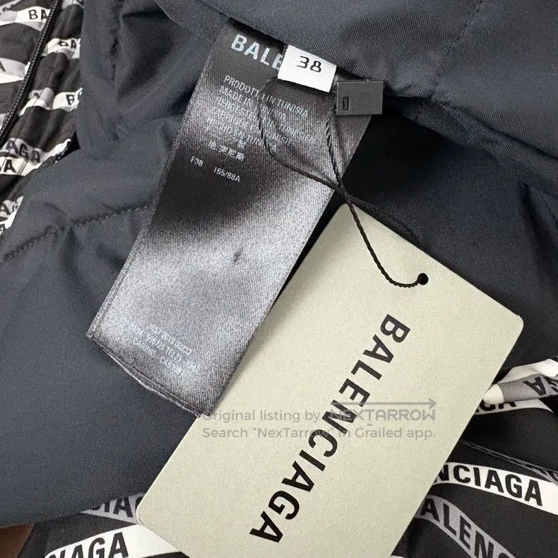 Balenciaga Balenciaga All-Over Print Puffer Jacket Size XS / US 0-2 / IT 36-38 - 4 Thumbnail
