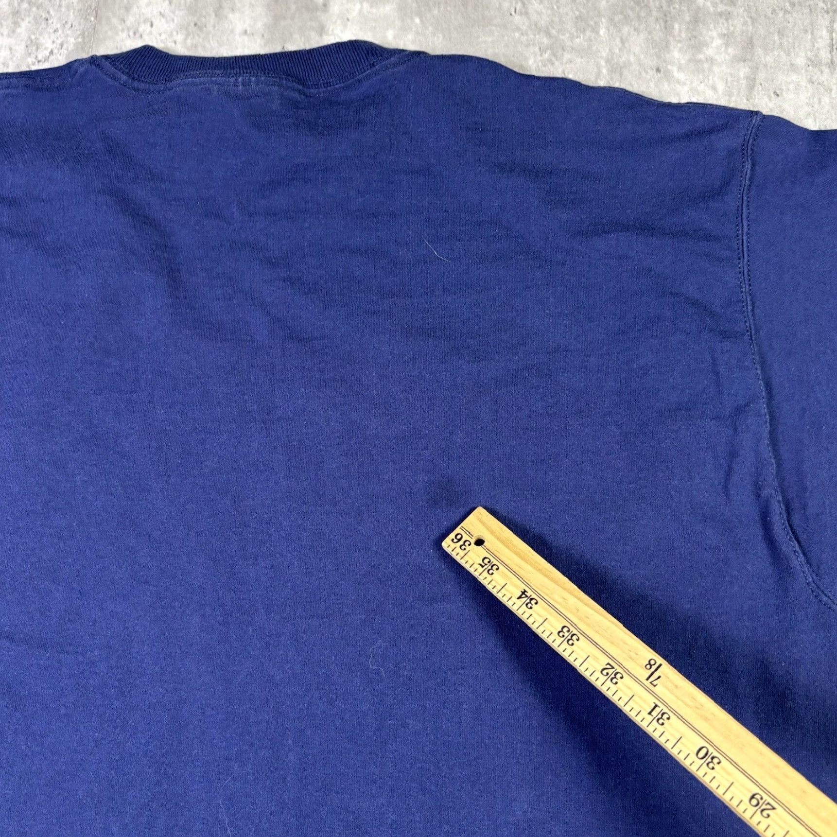 Fruit Of The Loom VINTAGE I Came I Saw I Napped Funny Quote T Shirt Adult XL Blue Cotton Fruit of the Loom Mens Short Sleeve Round Neck Graphic Print Size US XL / EU 56 / 4 - 8 Thumbnail