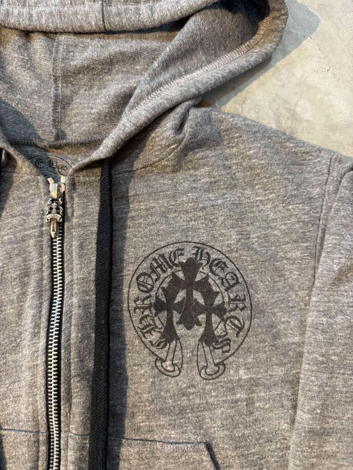 Chrome Hearts Chrome Hearts Triple Cross Horseshoe Zip Womens Hoodie Size XS / US 0-2 / IT 36-38 - 9 Thumbnail