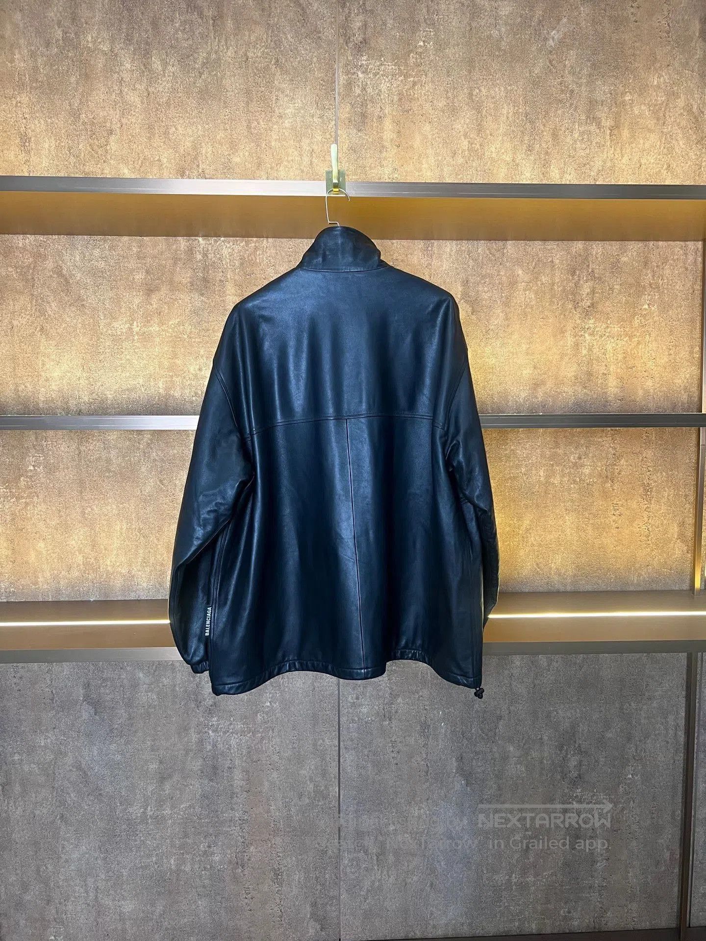Balenciaga Balenciaga Padded Slogan Leather Jacket. Size US S / EU 44-46 / 1 - 2 Thumbnail
