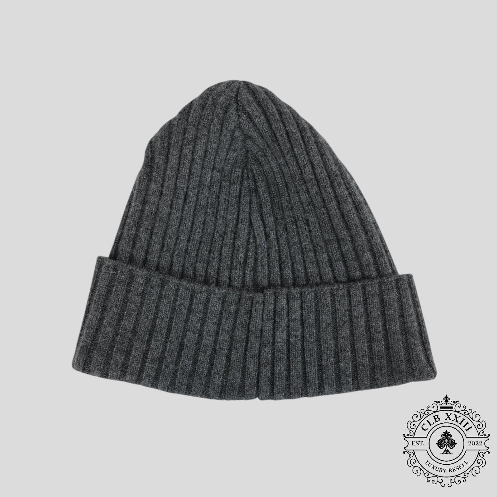Chrome Hearts Chrome Hearts Plus Patch Cashmere Beanie in Grey Size ONE SIZE - 2 Thumbnail