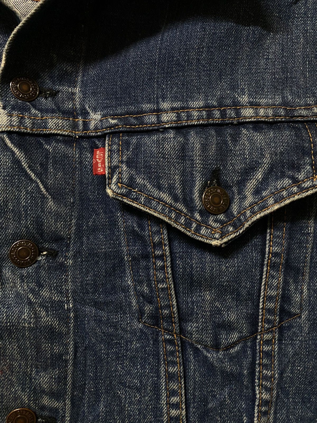 Levi's Vtg 70s levis trucker jacket Size US M / EU 48-50 / 2 - 8 Thumbnail