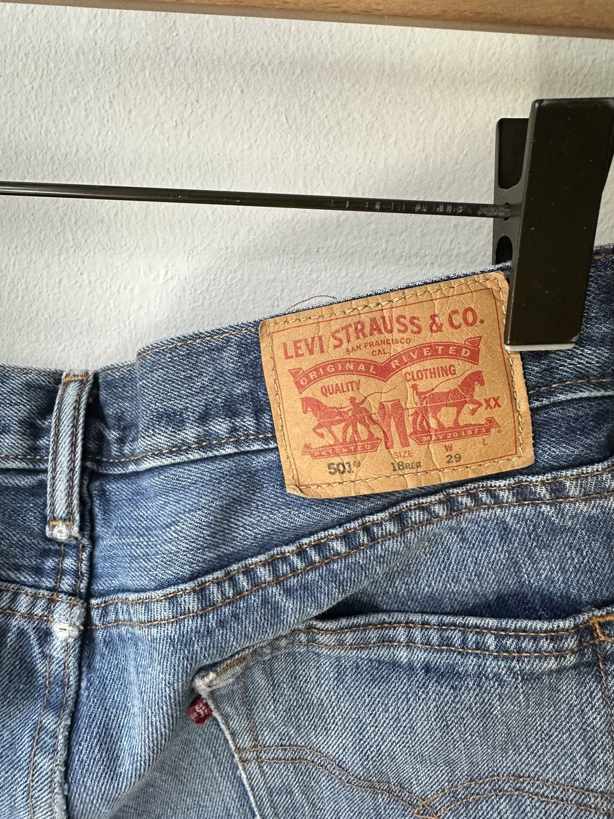 Levi's Vintage Levi’s 501’s Size US 29 - 3 Thumbnail