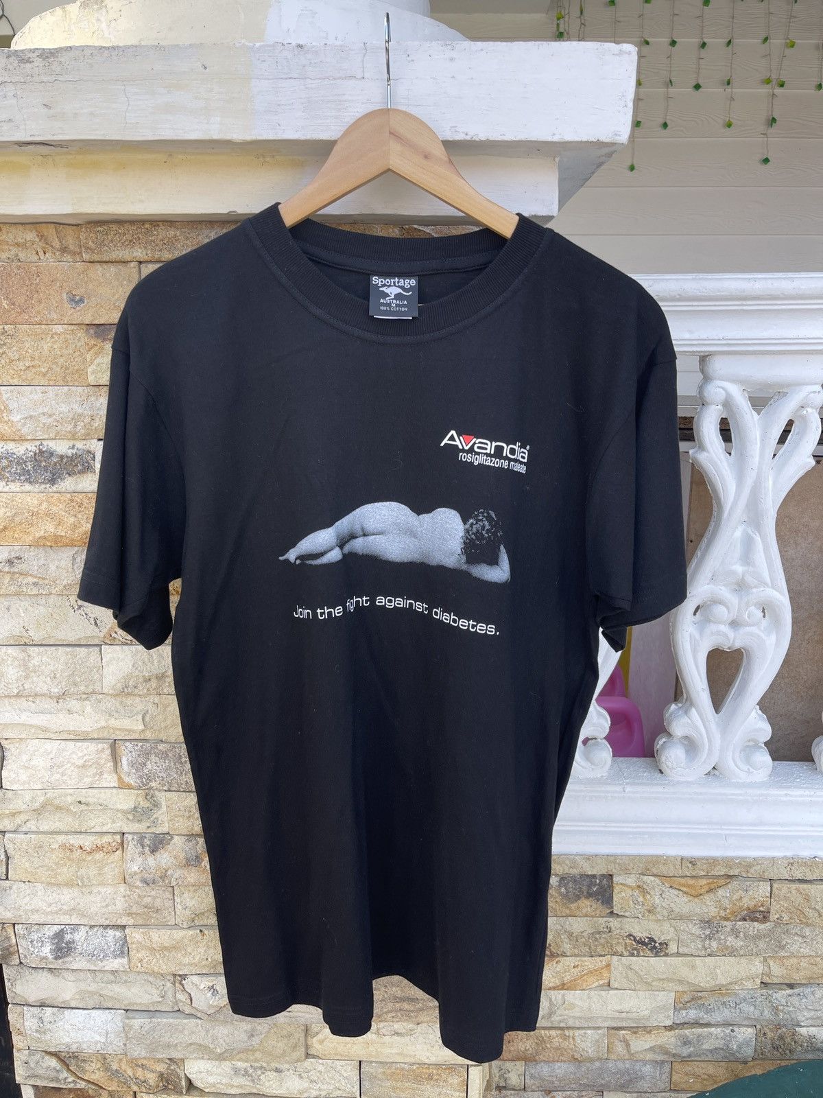 Japanese Brand Last Drop🔥Rare🔥Avandia Sexy Girl T-Shirt Size US M / EU 48-50 / 2 - 3 Thumbnail