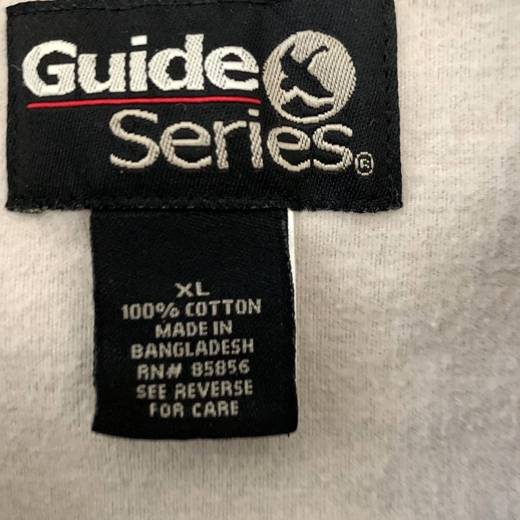 Vintage Guide Series Chamois Shirt Mens XL Long Sleeve Button-Up Beige 100% Cotton Outdoor Casual Pocketed Breathing Easy Care 3-Pocket Shirt Mens XL Beige Size US XL / EU 56 / 4 - 2 Thumbnail