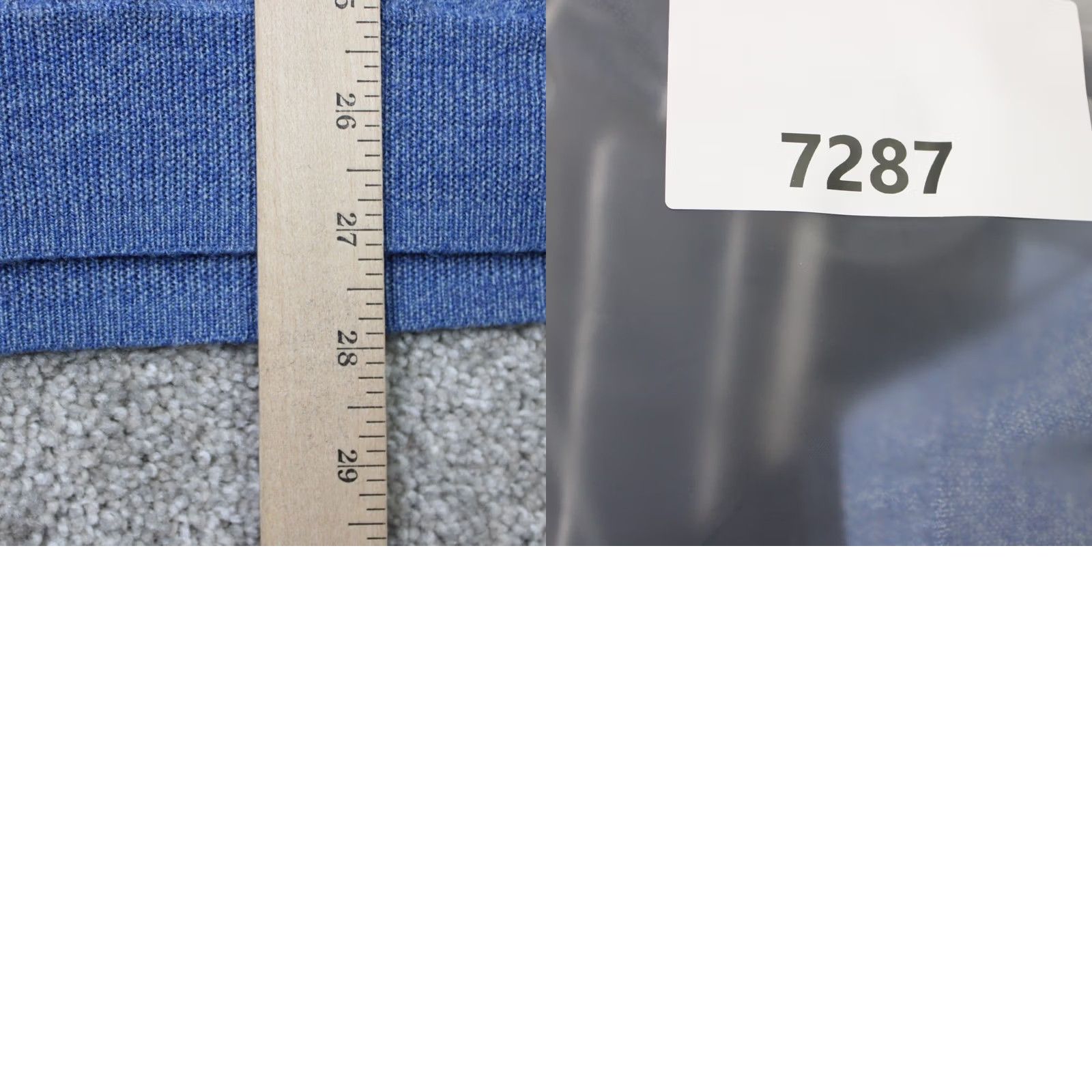 Jos. A. Bank Jos. A. Bank Sweater Men Large Blue Striped 100% Merino Wool Crewneck L/S Pullover Size US L / EU 52-54 / 3 - 8 Thumbnail