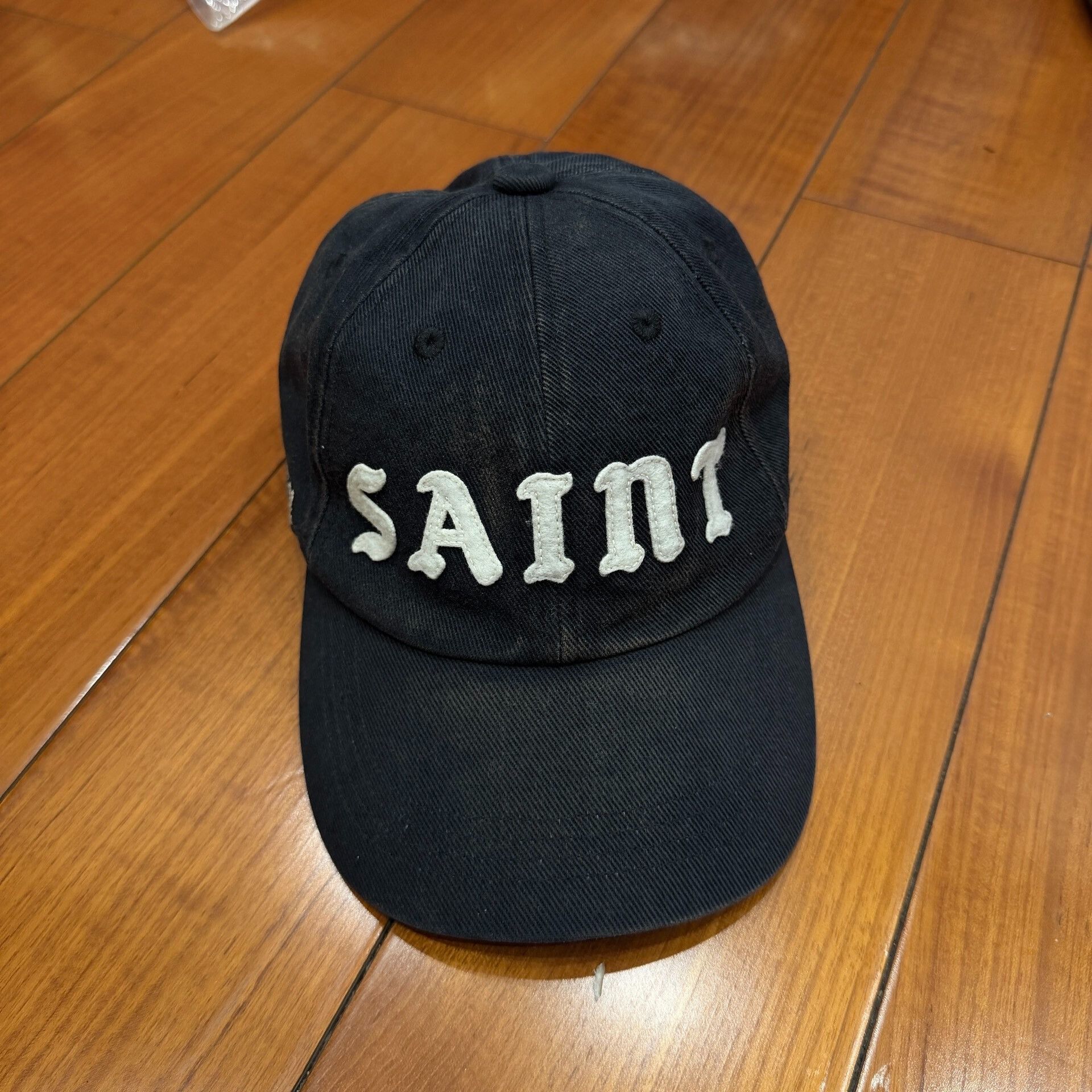 Saint Michael Saint Michael Washed Distressed Baseball Cap Size ONE SIZE - 1 Thumbnail