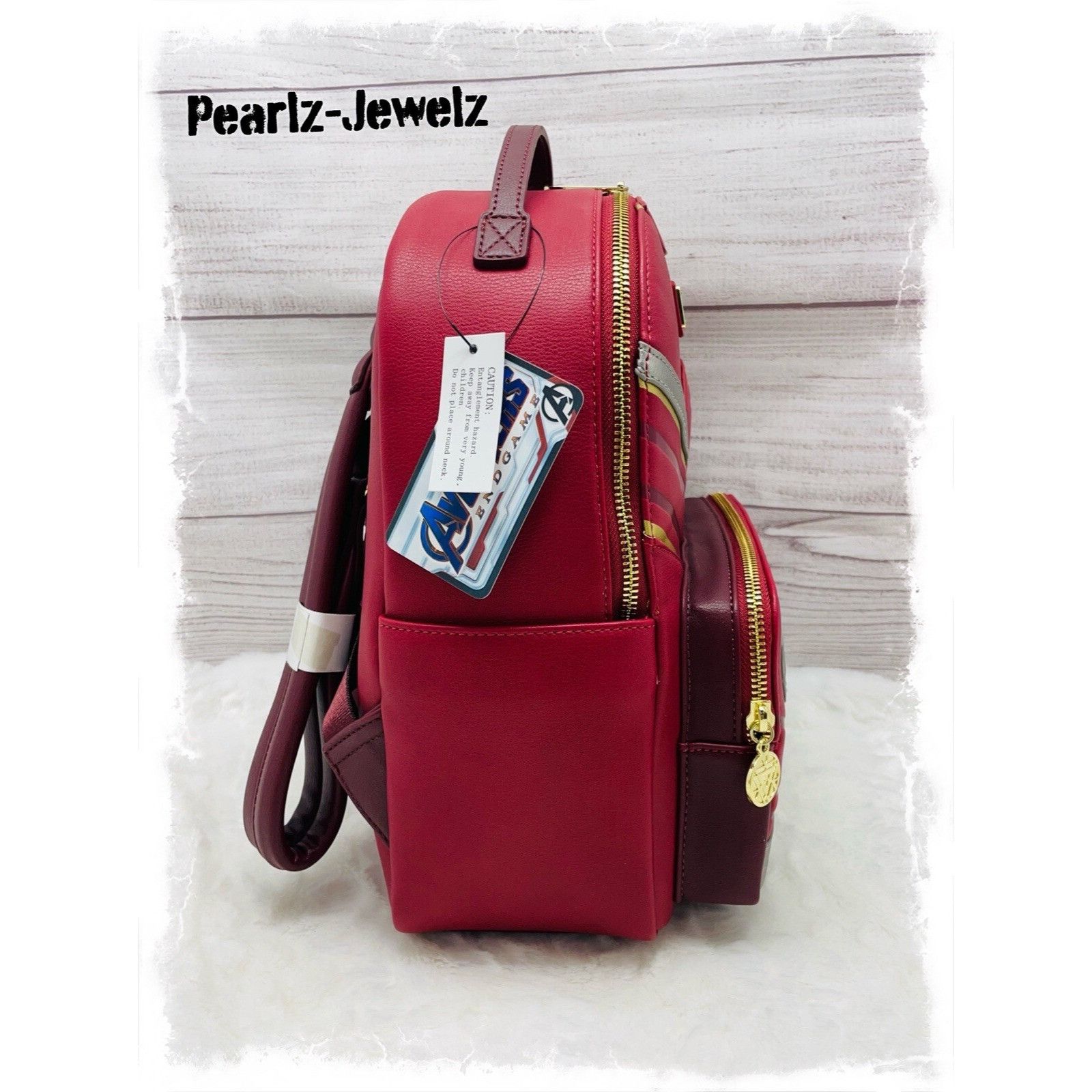 Disney Loungefly Marvel Avengers Endgame Iron Man Gauntlet Mini Bac Size ONE SIZE - 2 Thumbnail