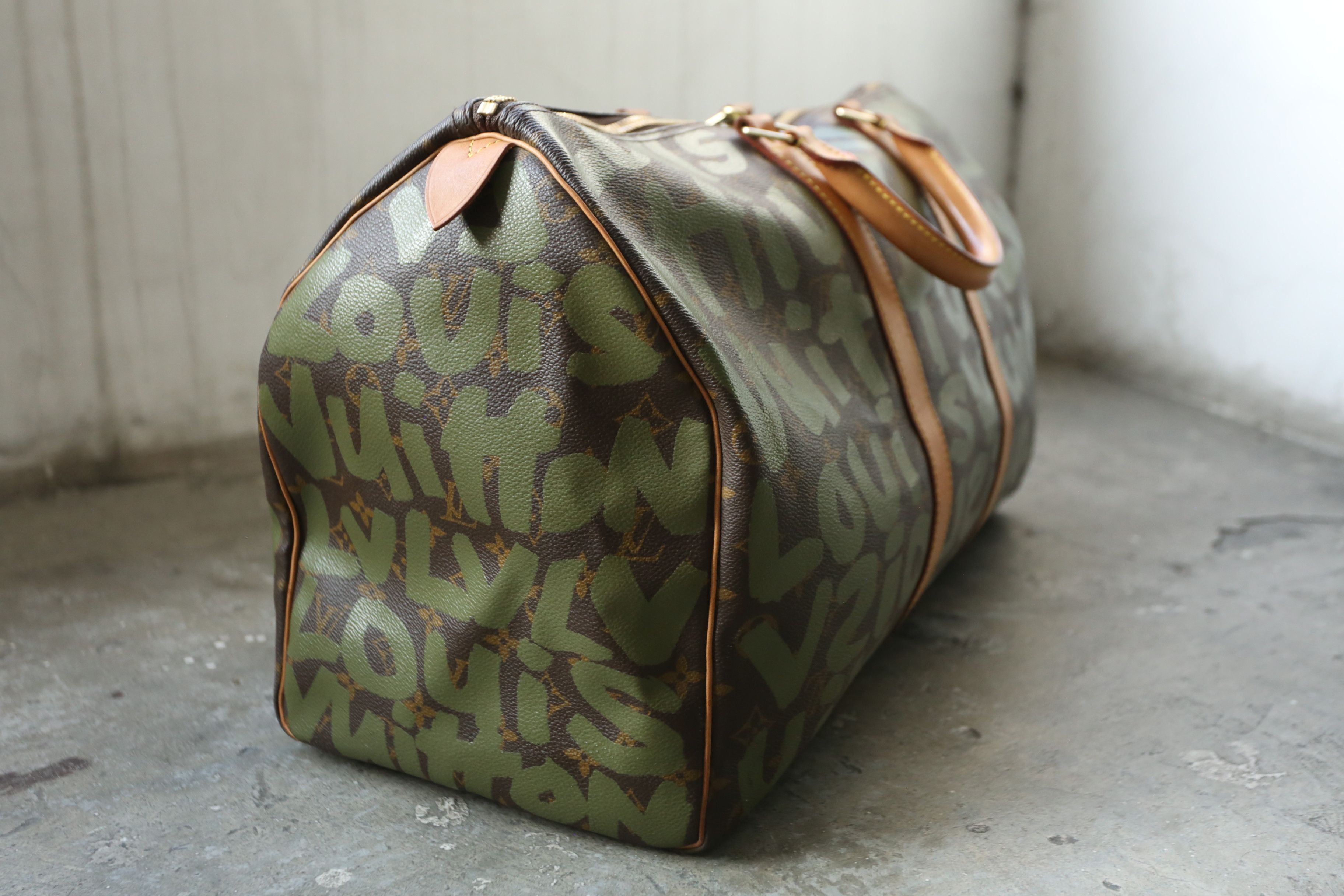 Louis Vuitton × Stephen Sprouse LV - Stephen Sprouse - MJ - S/S 01 - Graffiti Keepall 50 Size ONE SIZE - 6 Thumbnail