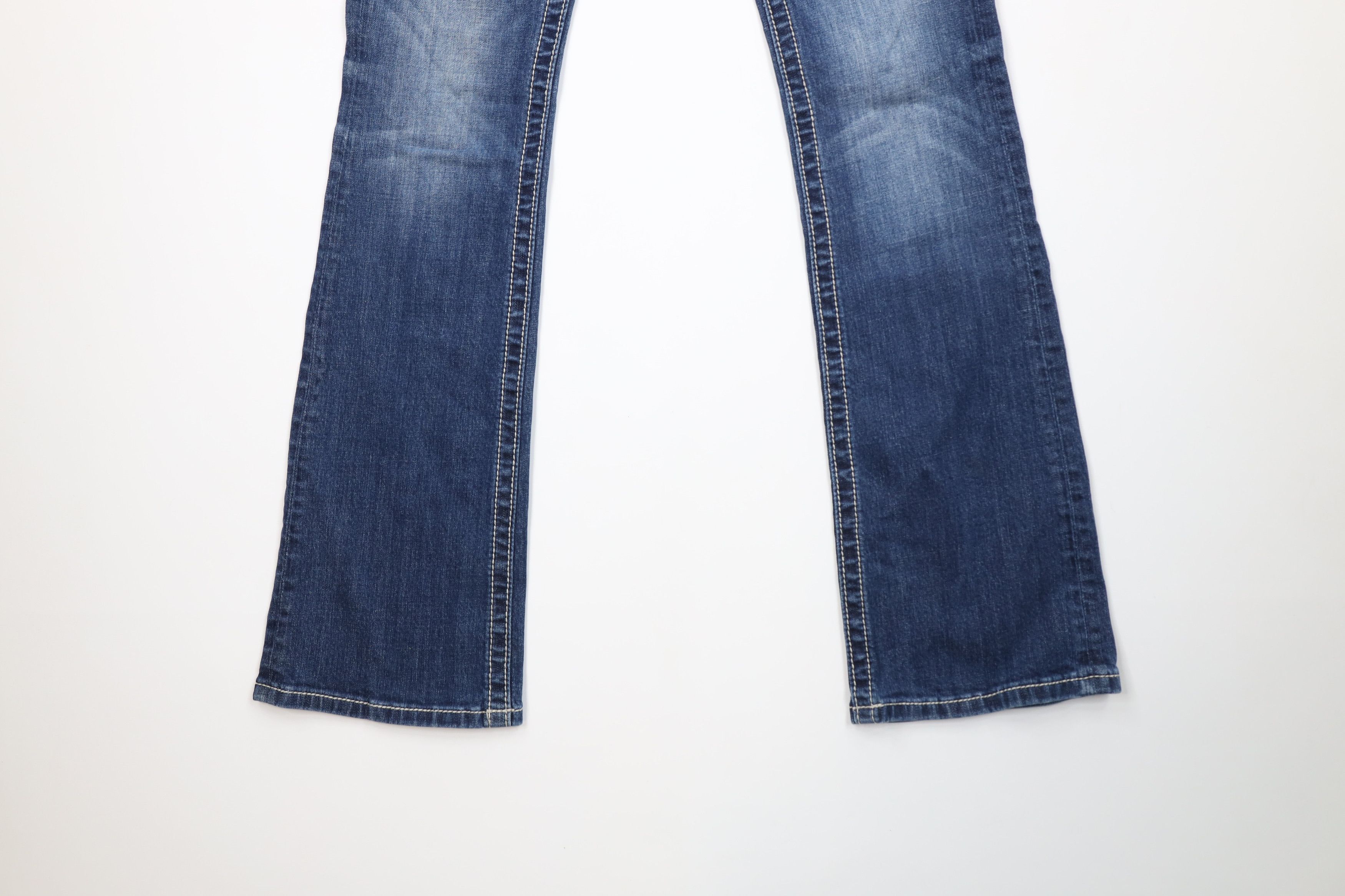Miss Me Miss Me Stitch Stretch Signature Rise Bootcut Denim Jeans Size 28" / US 6 / IT 42 - 4 Thumbnail