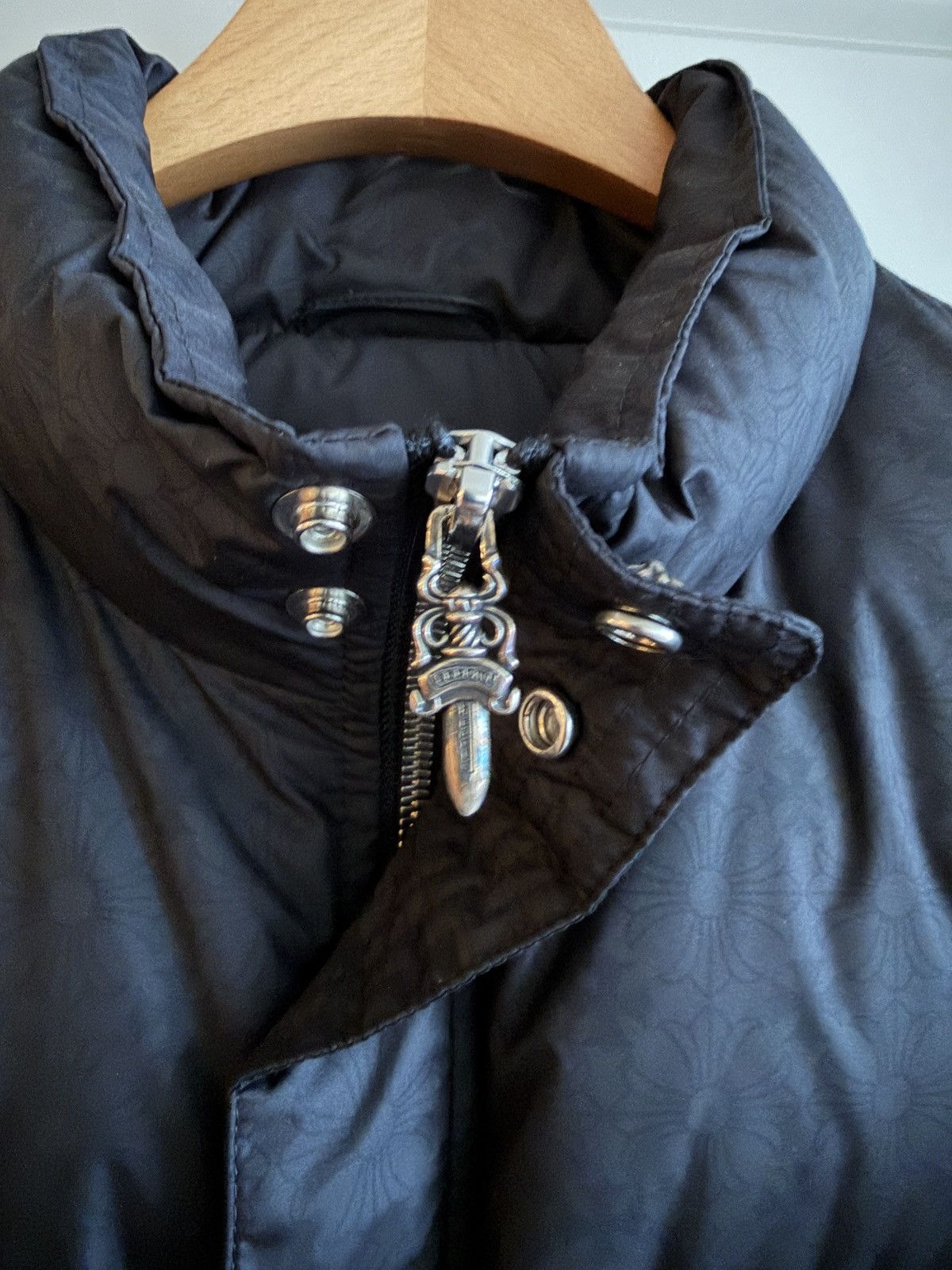 Chrome Hearts Chrome Hearts CH Puffer Jacket Sz XL Size US XL / EU 56 / 4 - 6 Thumbnail