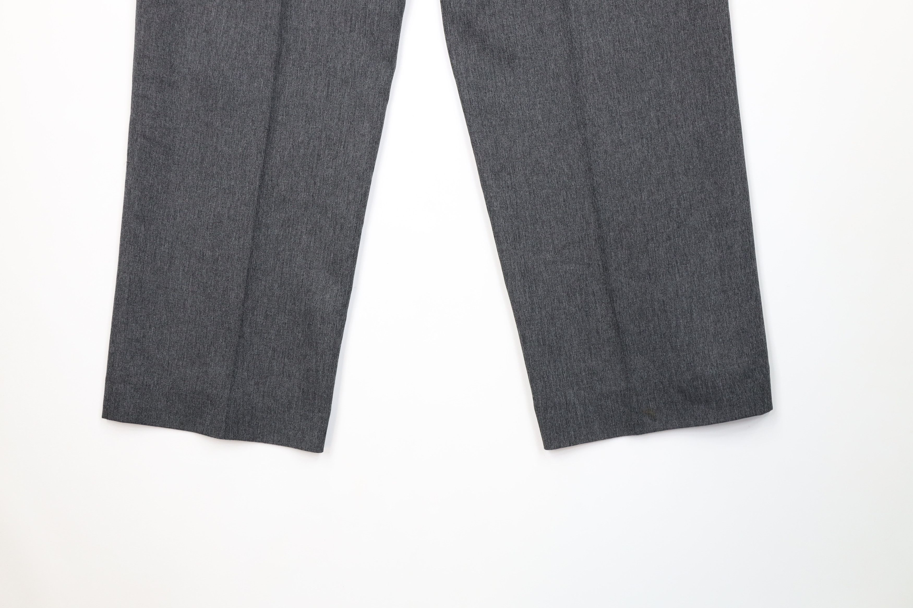 Levi's Vintage 90s Levis Knit Wide Leg Chino Pants Dark Gray Size US 38 / EU 54 - 15 Thumbnail