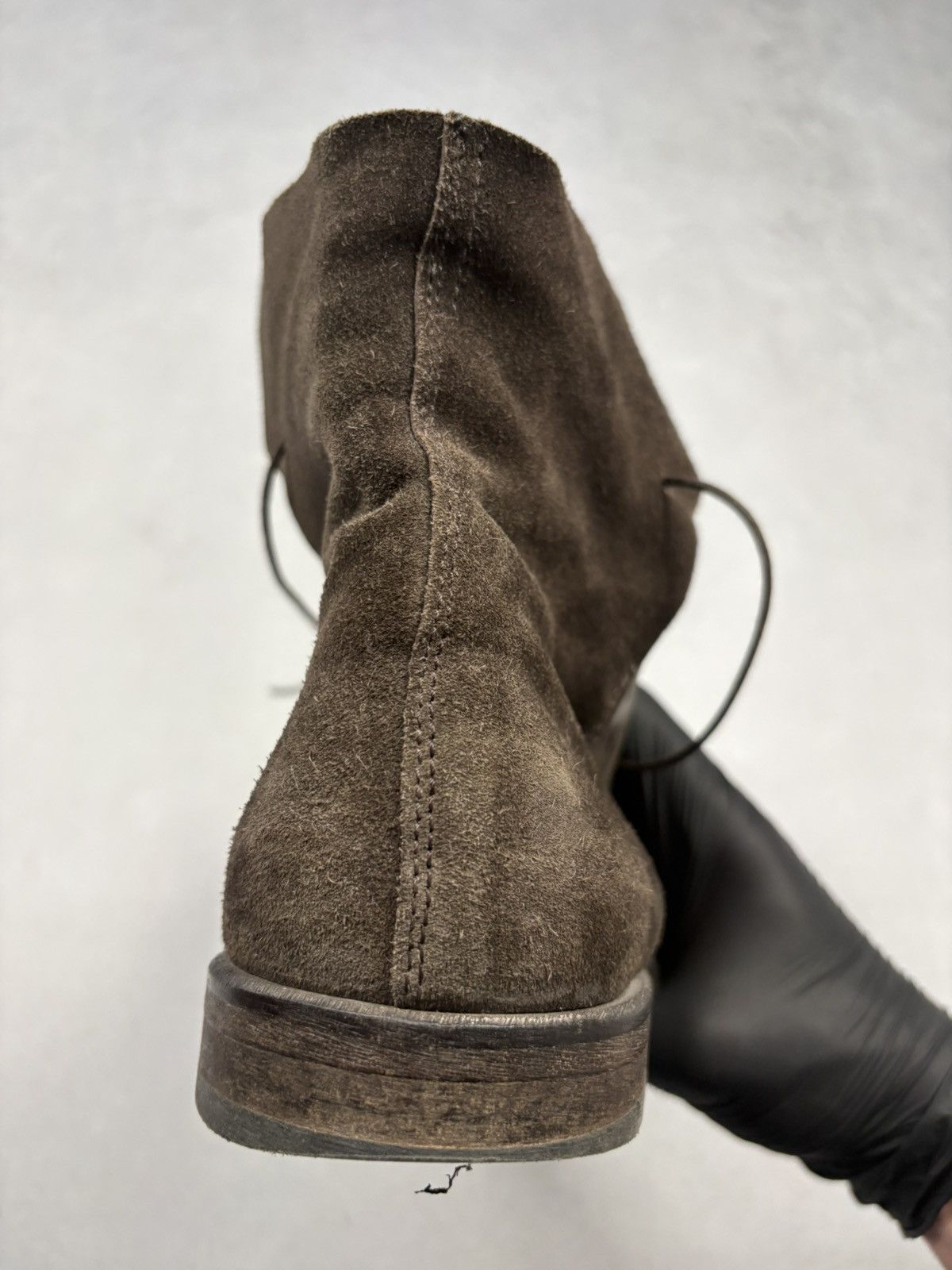 MoMA MOMA Brown Distressed Leather Ankle Boots Italy Japanese 41 Size US 8 / EU 41 - 13 Thumbnail