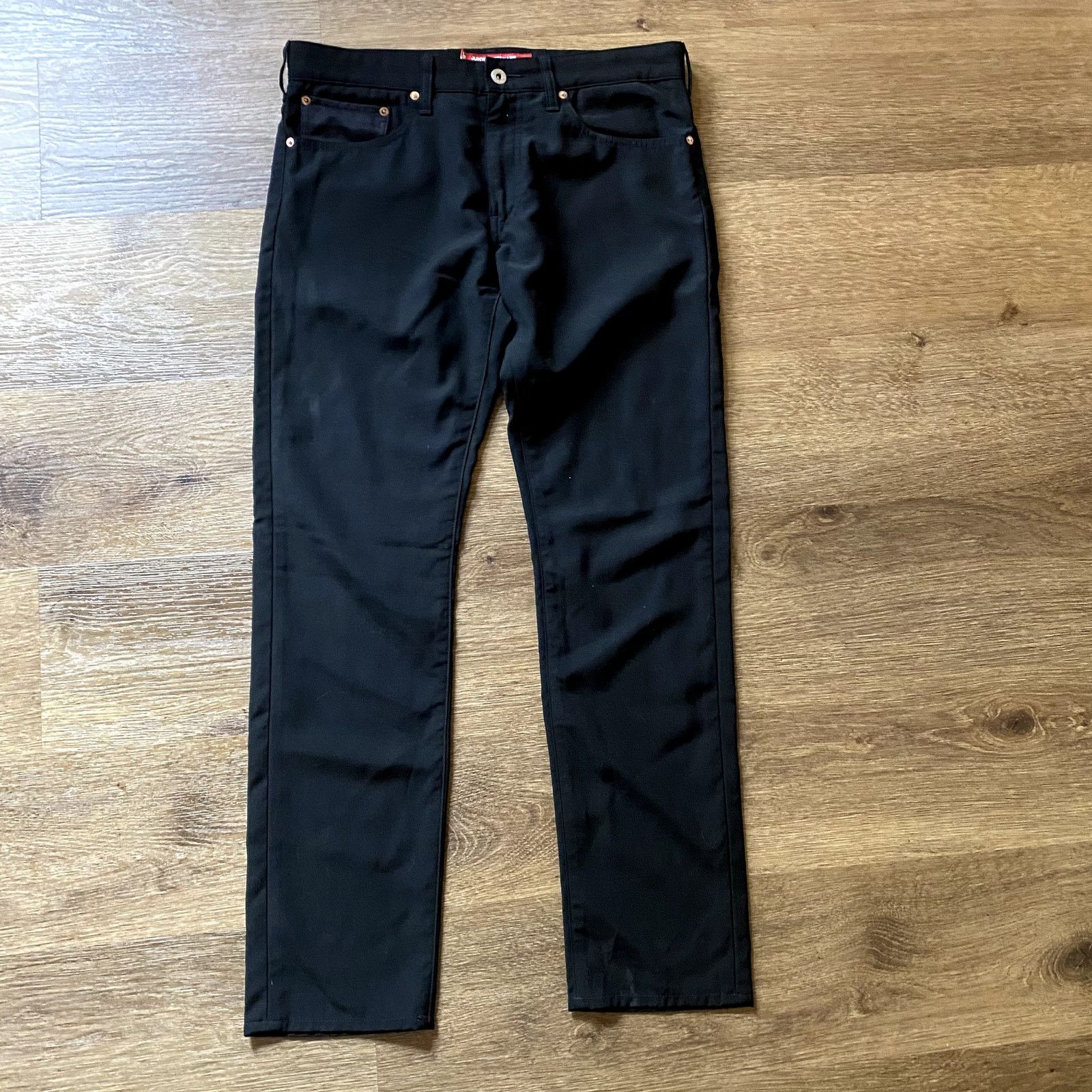 Comme des Garcons × Junya Watanabe × Levi's Junya Watanabe Comme Des Garcons x Levi's Black Pants Size US 32 / EU 48 - 1 Thumbnail