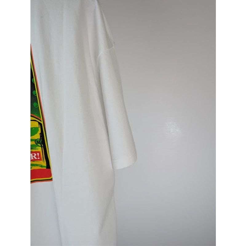 Martine Rose o1rshd1 Graphic Print Cotton S / S Oversized T-shirt White Size US S / EU 44-46 / 1 - 13 Thumbnail