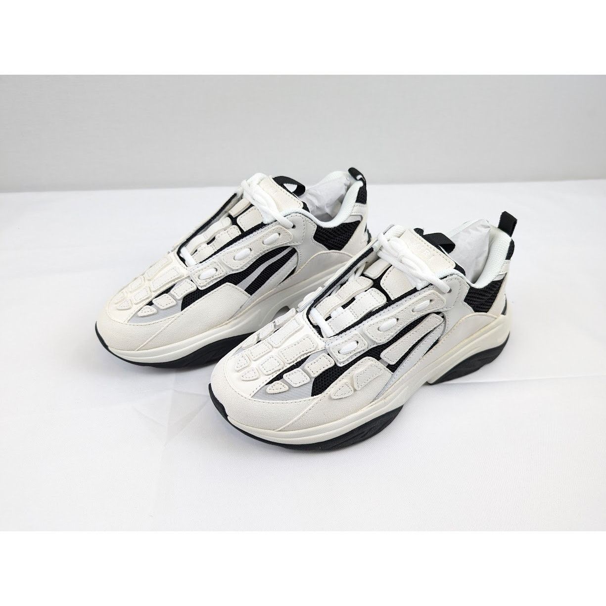 Amiri o1rshd1 Q:2 / Bone Runner in Black / White Size US 8 / EU 41 - 18 Thumbnail