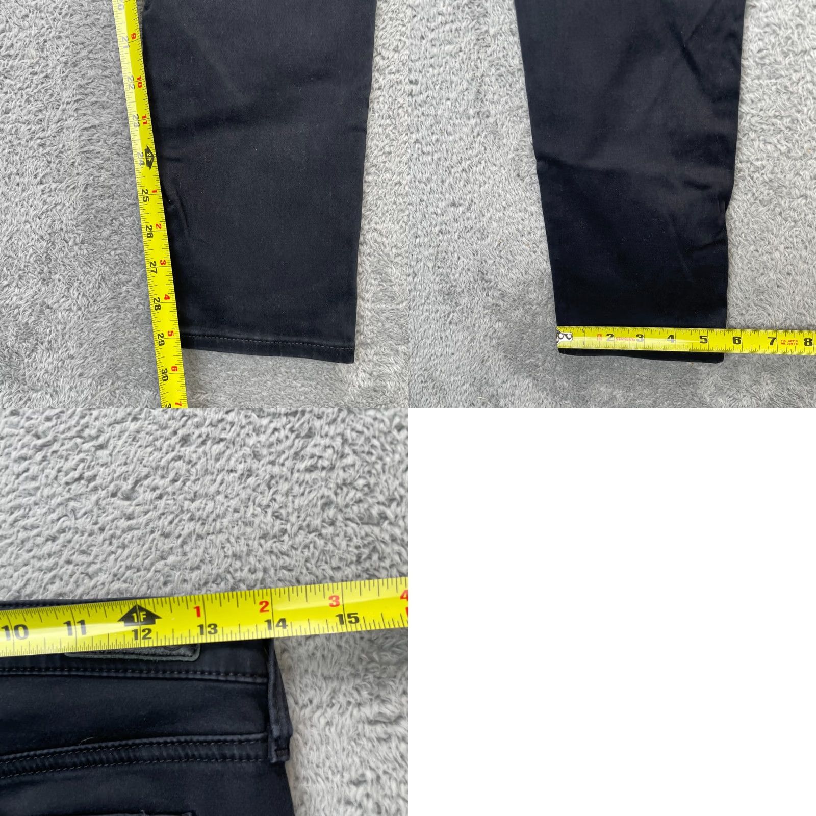 Denime AG Adriano Goldschmied Jeans Womens 25R Blue Skinny Denim Cotton Dark Wash City USA 5-Pocket Mens? Womens Size 42" / US 20 - 8 Thumbnail