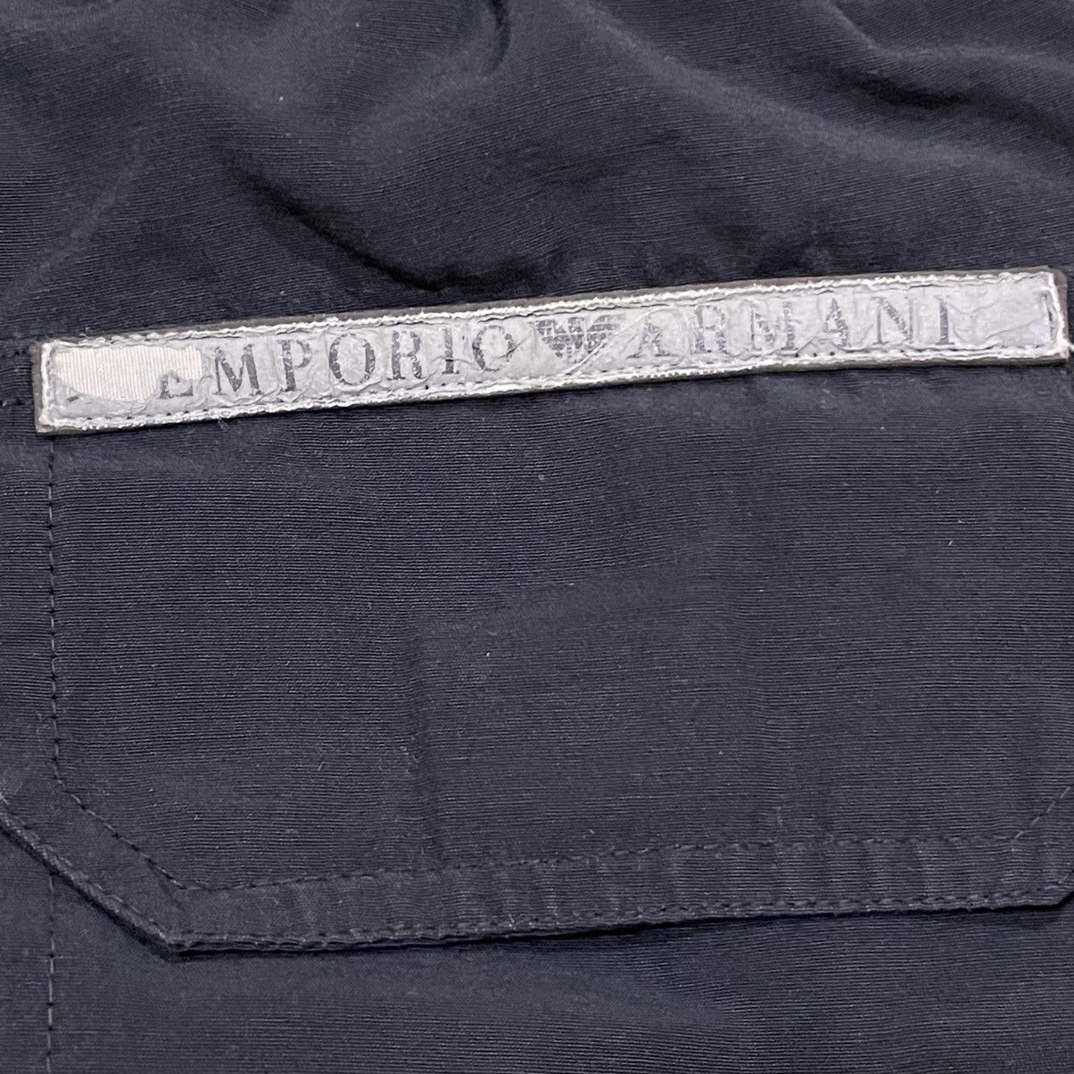 Emporio Armani Rare Vintage Emporio Armani Swimwear Logo Patch Board Shorts Size US 26 / EU 42 - 6 Thumbnail