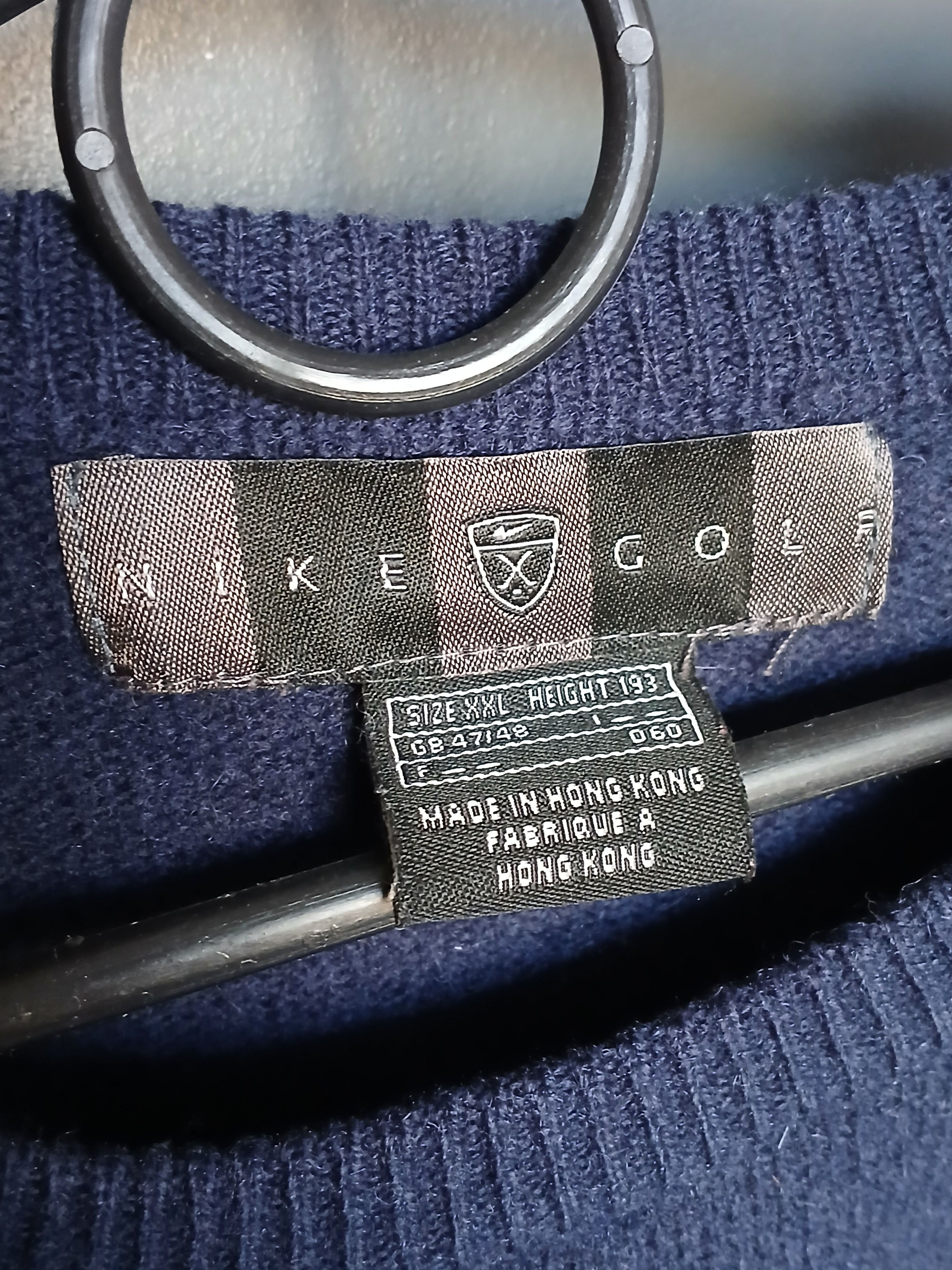 Nike × Vintage Vintage Nike Golf Sweater Size US XXL / EU 58 / 5 - 6 Thumbnail