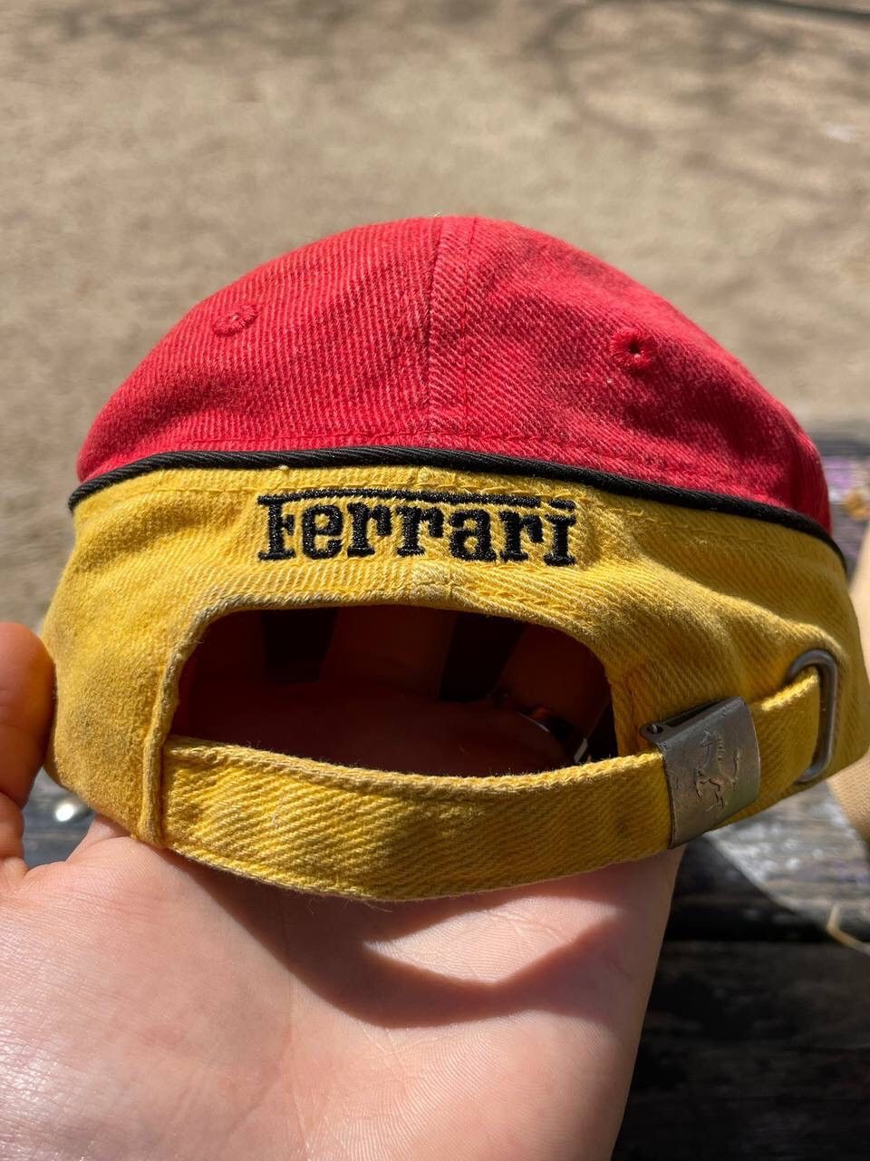 Vintage Ferrari Cap with Michael Schumacher Signature Size ONE SIZE - 7 Thumbnail