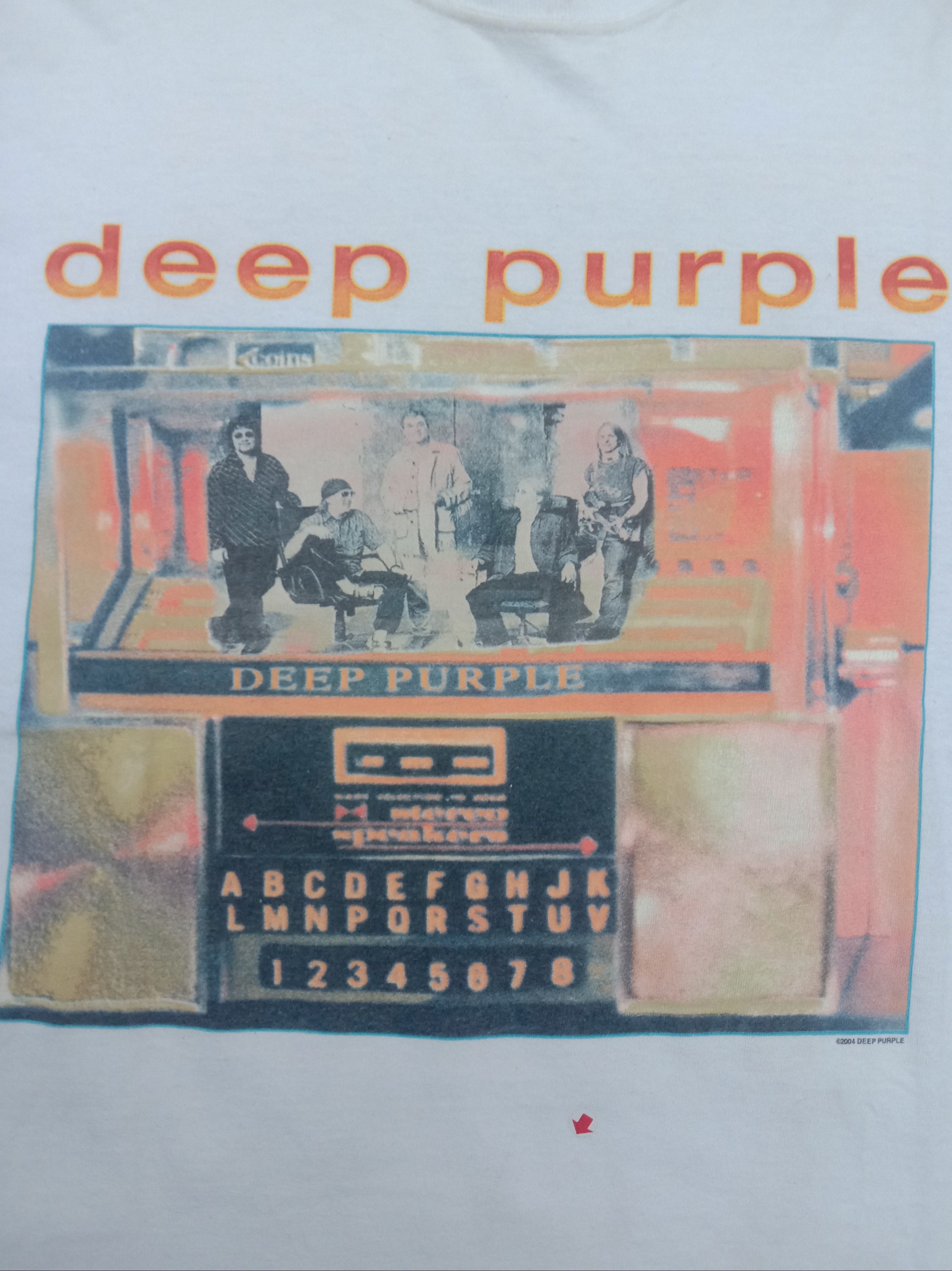 Band Tees Deep Purple Australia Tour 2004 Size US L / EU 52-54 / 3 - 8 Thumbnail