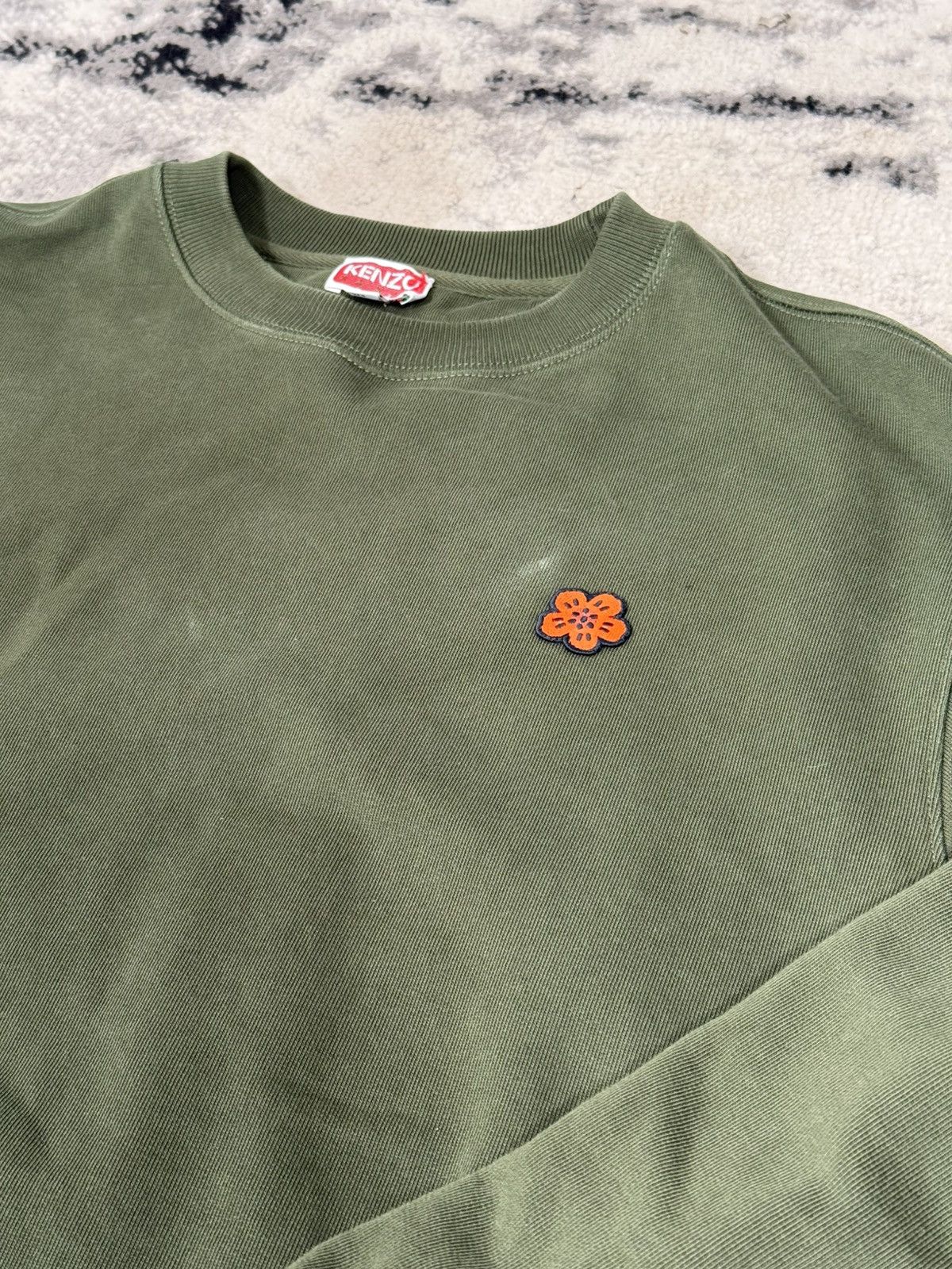 Kenzo KENZO Boke Flower Embroidered Sweatshirt Size US S / EU 44-46 / 1 - 3 Thumbnail