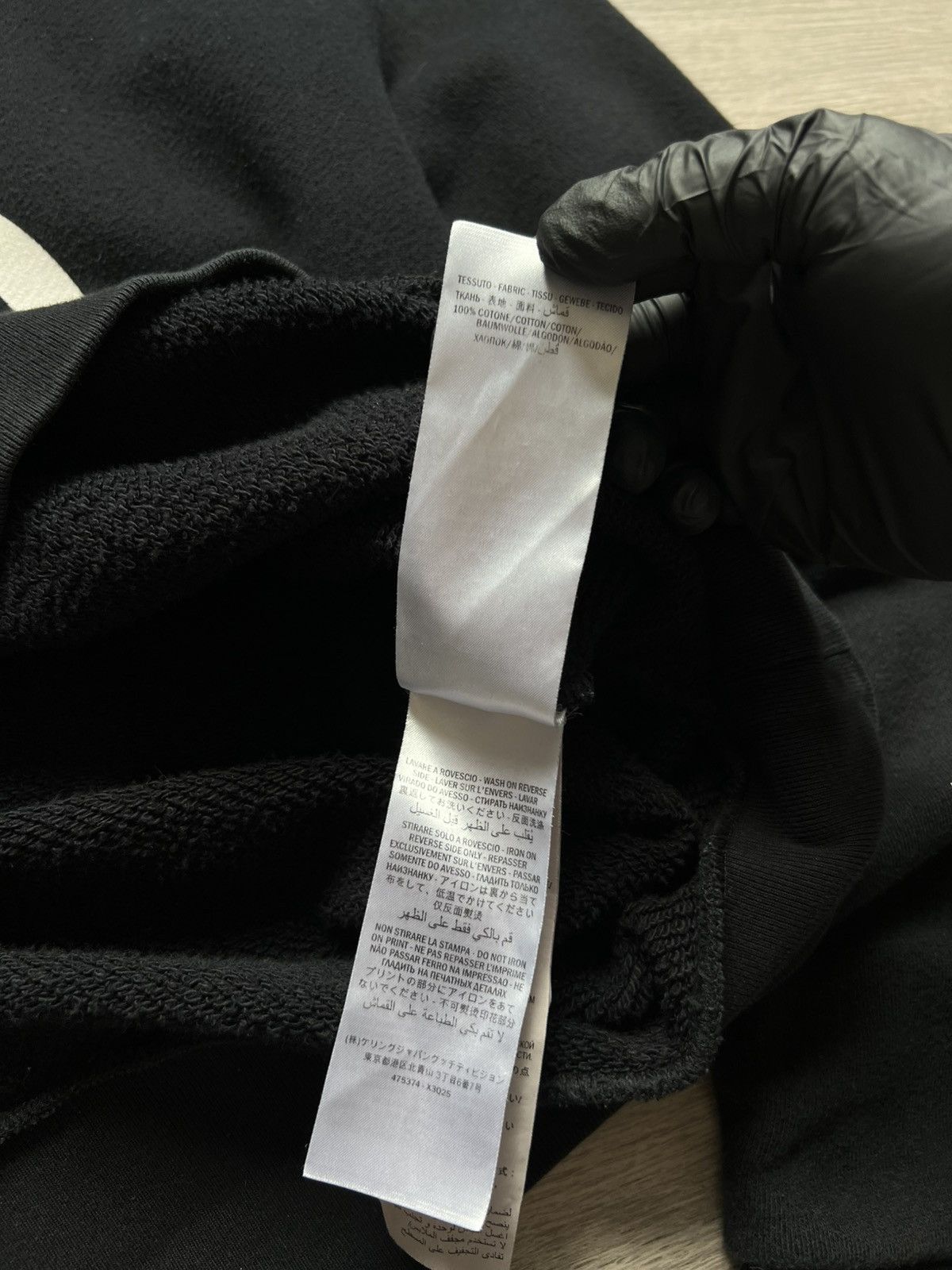 Gucci Gucci hoodie Black Big Logo luxury Size US S / EU 44-46 / 1 - 11 Thumbnail