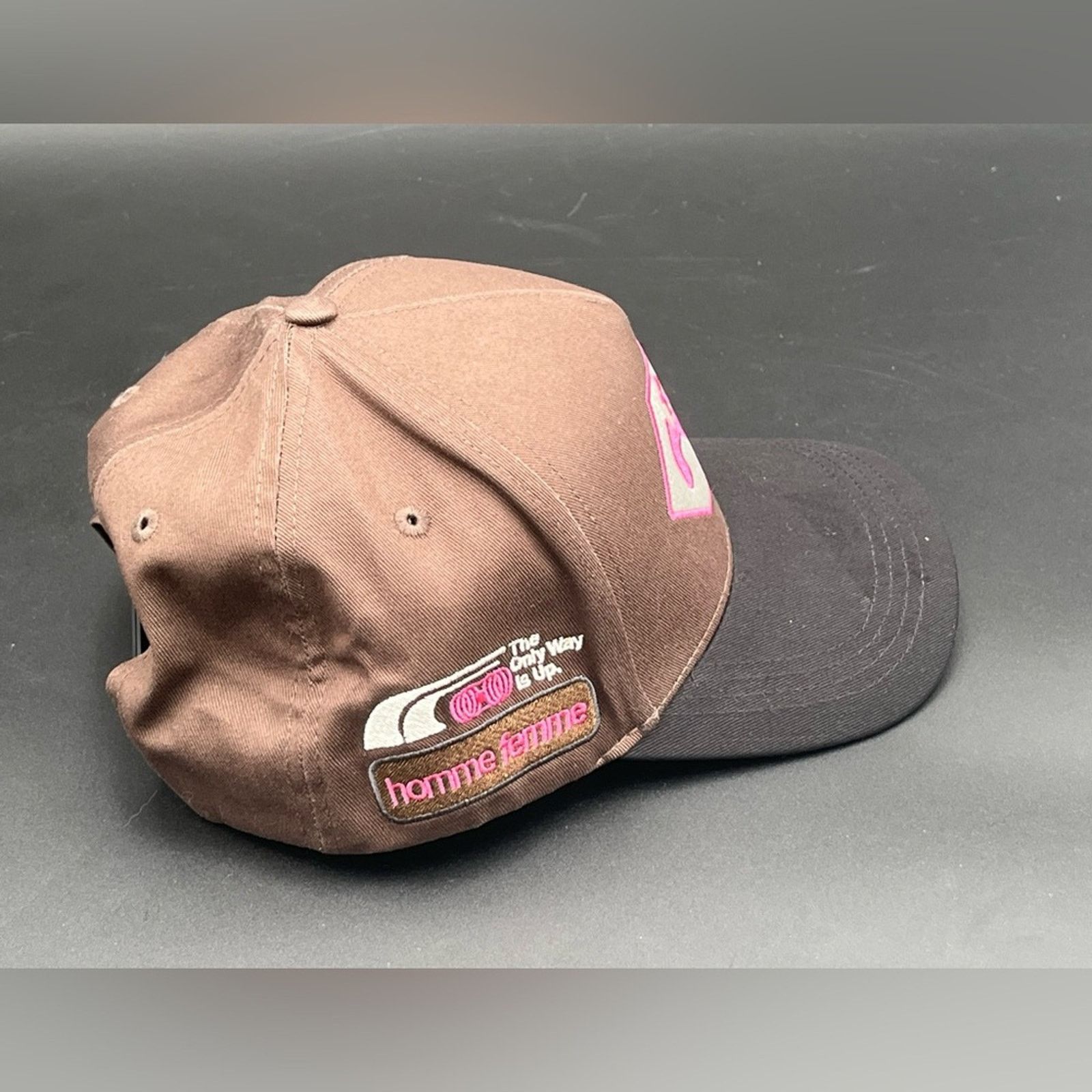 Homme + Femme La Homme Femme Brown Trucker Hat Size ONE SIZE - 3 Thumbnail