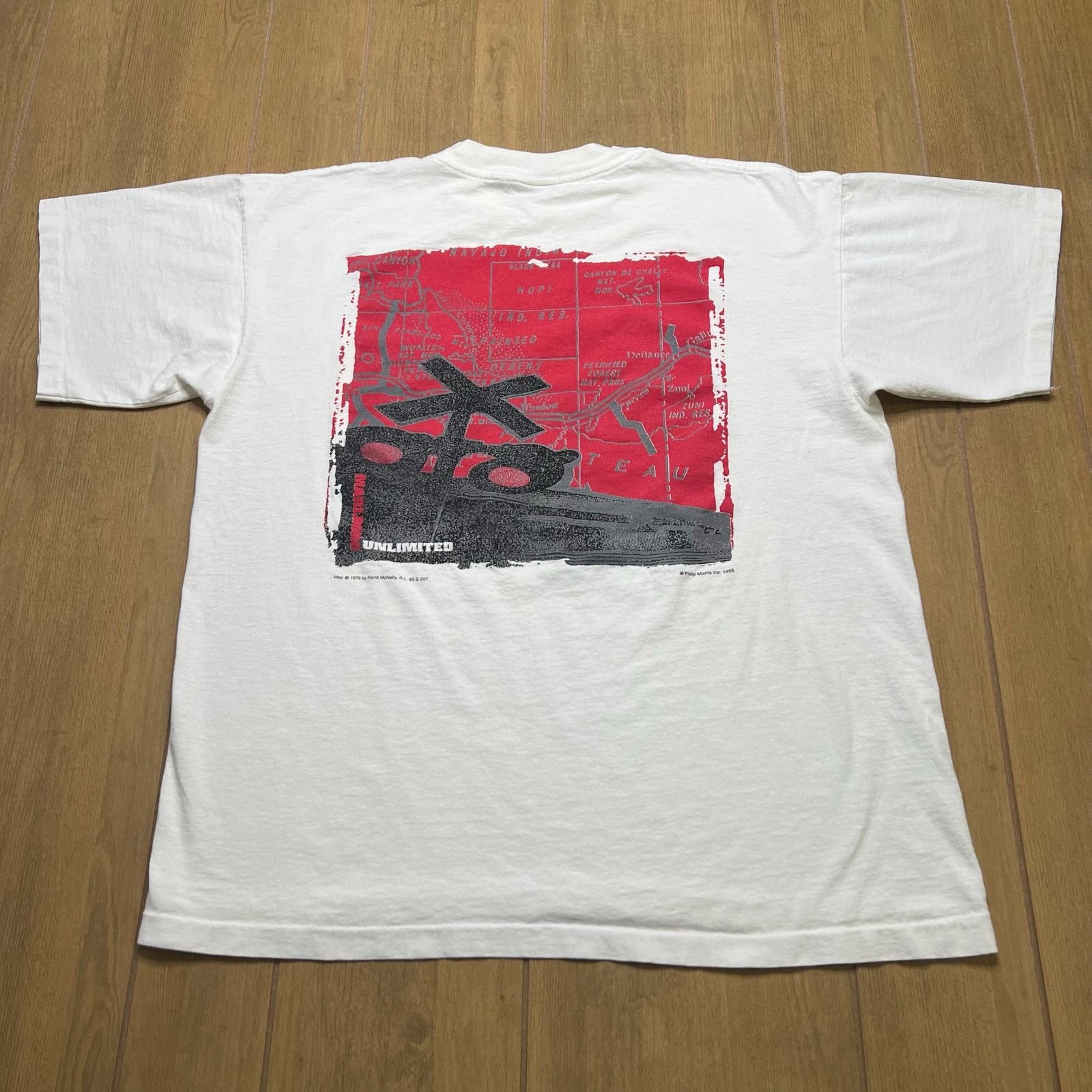 Marlboro Vintage 90s Marlboro Unlimited Map Pocket Tee XL Smoking Size US XL / EU 56 / 4 - 1 Thumbnail
