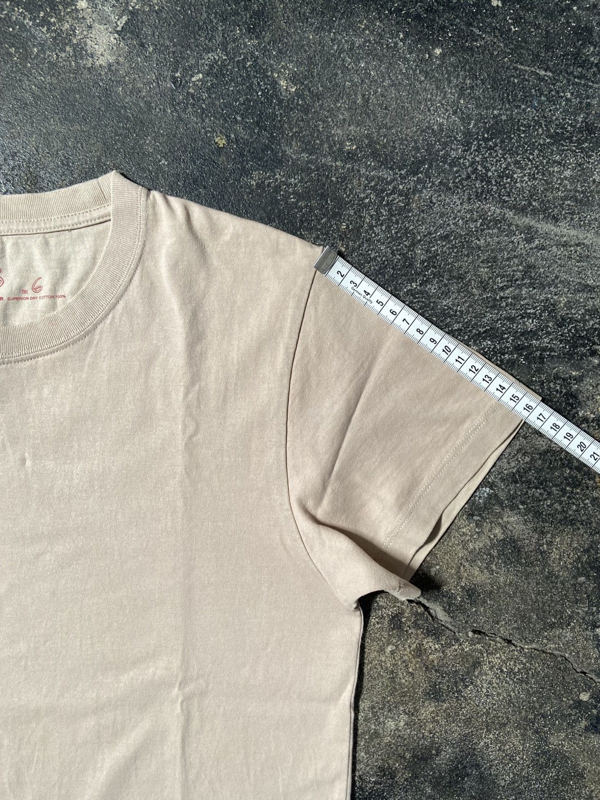 Batoner Batoner Tshirt Short Sleeve Beige Size US S / EU 44-46 / 1 - 14 Thumbnail