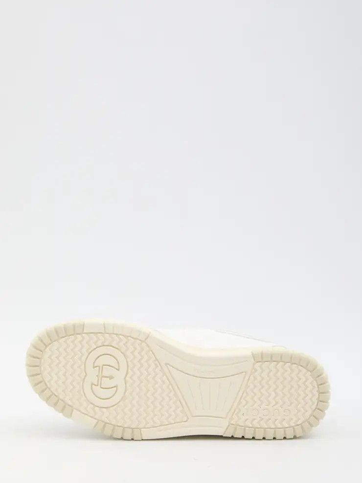 Gucci o1loc1c0426 816818 Women's Gucci Re-Web Sneakers in White Size US 11 / IT 41 - 4 Thumbnail