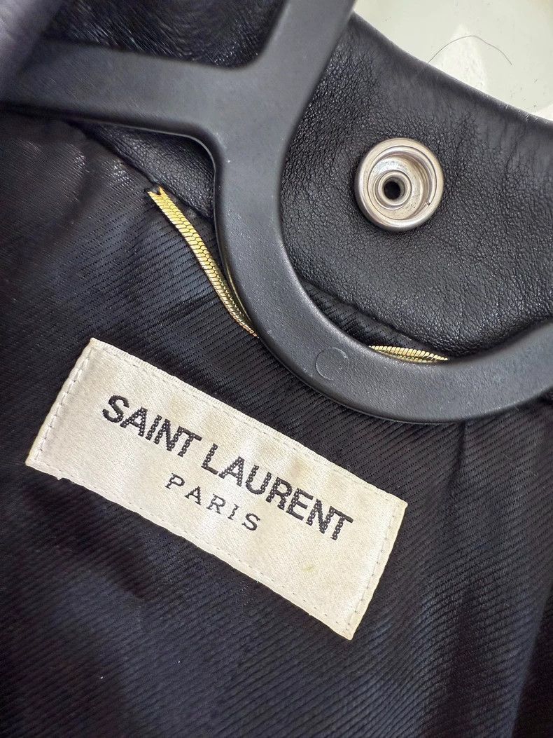 Saint Laurent Paris YSL Saint Laurent Women's Leather Jacket- Size US XS / EU 42 / 0 - 6 Thumbnail