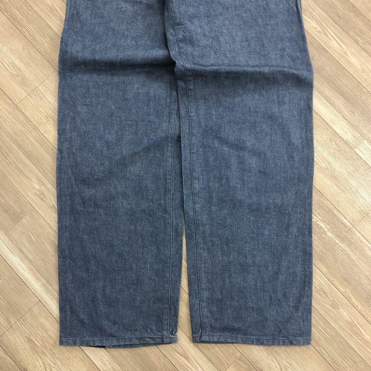 Japanese Brand × atmos Y2K Atmos Denim Nonnova Sednose Baggy Jeans Jnco Style Size US 34 / EU 50 - 6 Thumbnail