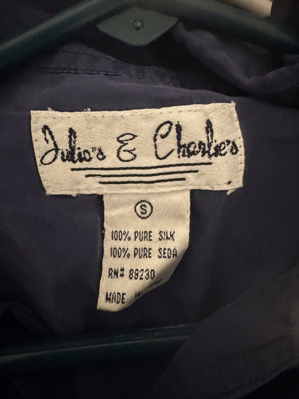 Other Vintage silk button down Grail! Size US S / EU 44-46 / 1 - 1 Thumbnail