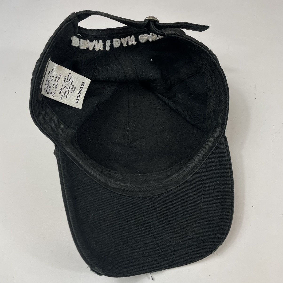 Dsquared2 Dsquared2 Big Logo Cap Italy Size ONE SIZE - 8 Thumbnail