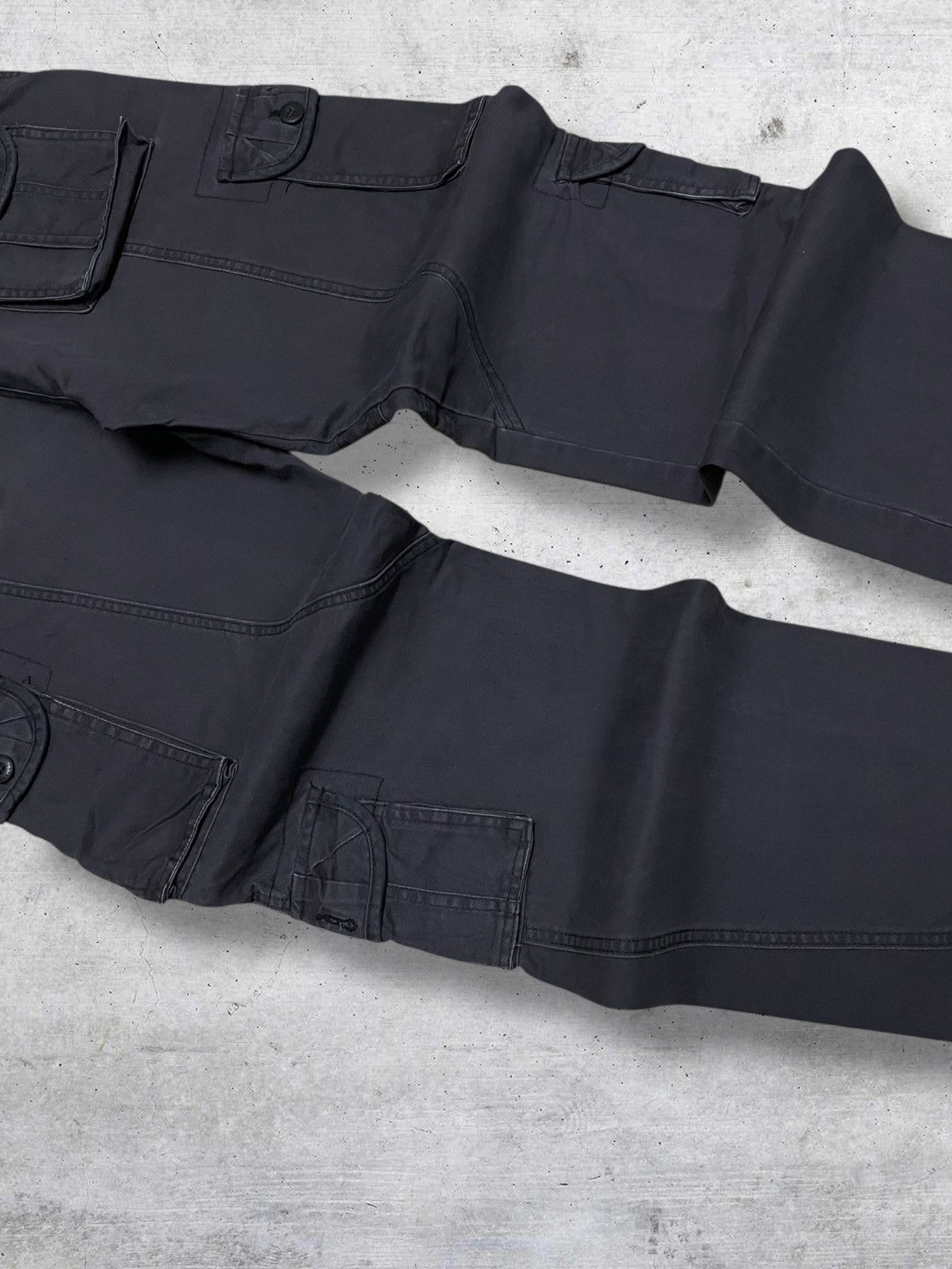 Japanese Brand VINTAGE QIANYIGE JAPAN 90S DESIGNER UTILITY COMBAT CARGO Size US 33 - 15 Thumbnail