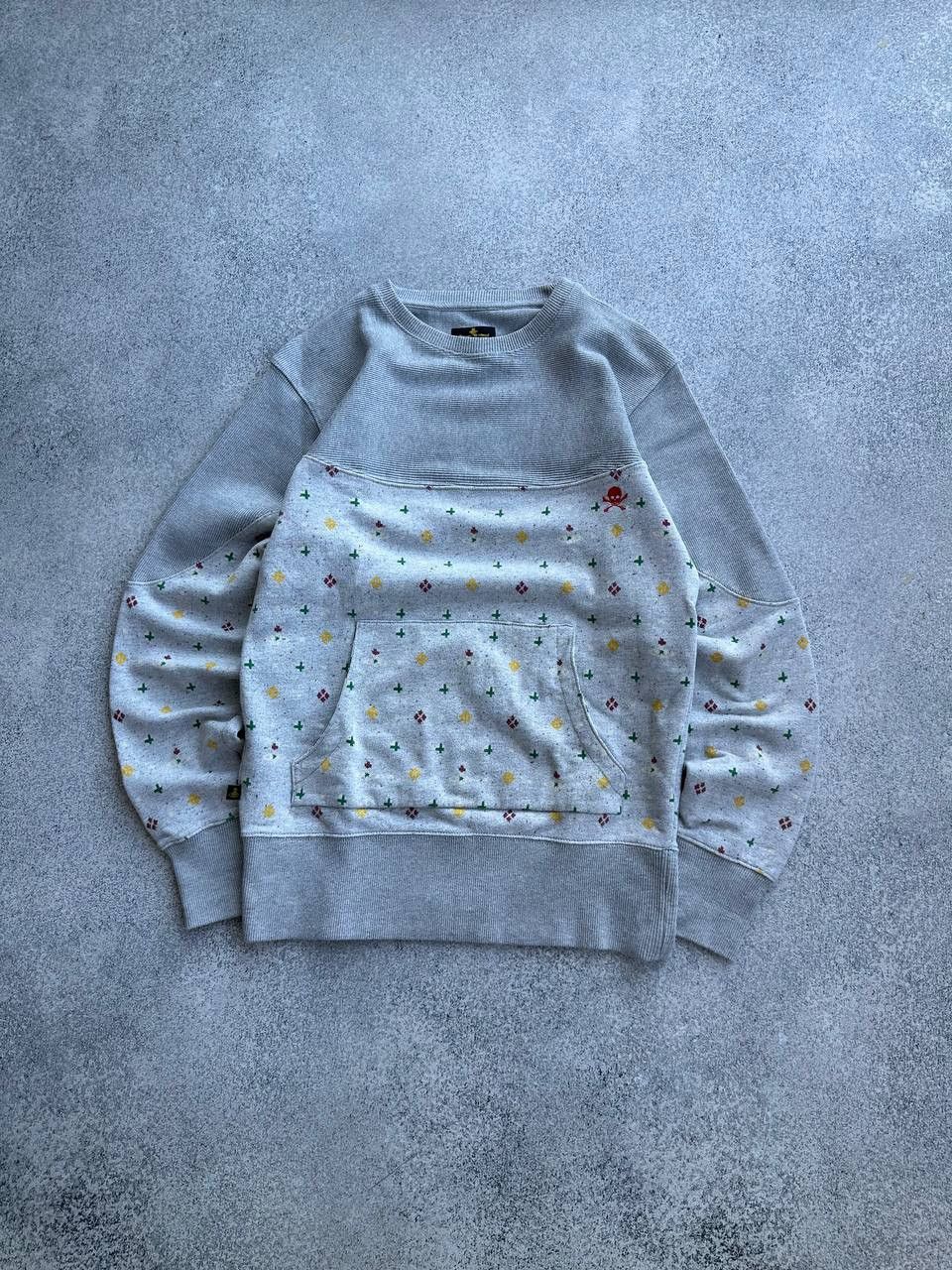 Vivienne Westwood Vivienne Westwood x Lee Anglomania Multilogo Grey Sweatshirt Size US S / EU 44-46 / 1 - 1 Thumbnail