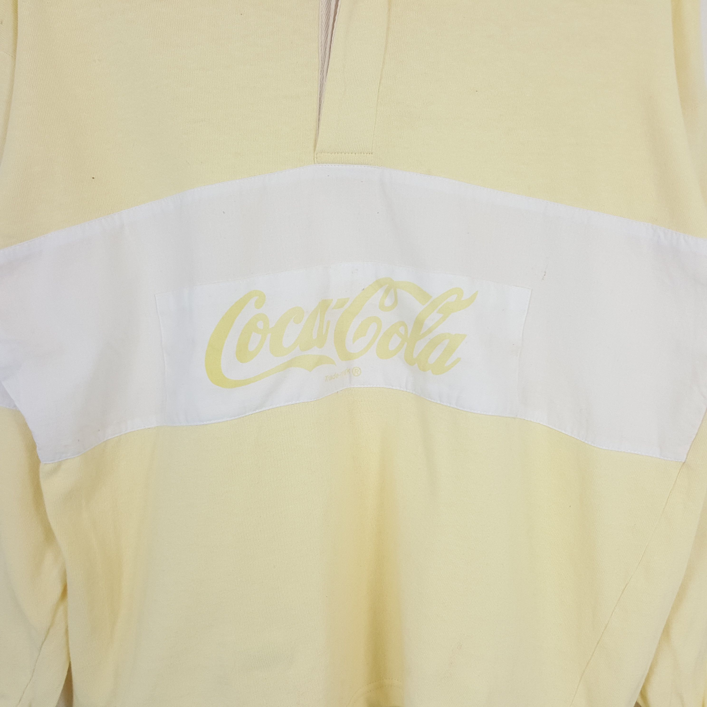 Coca Cola Vintage Coca Cola American Promo Polos Rugby C294N11 Size US L / EU 52-54 / 3 - 2 Thumbnail