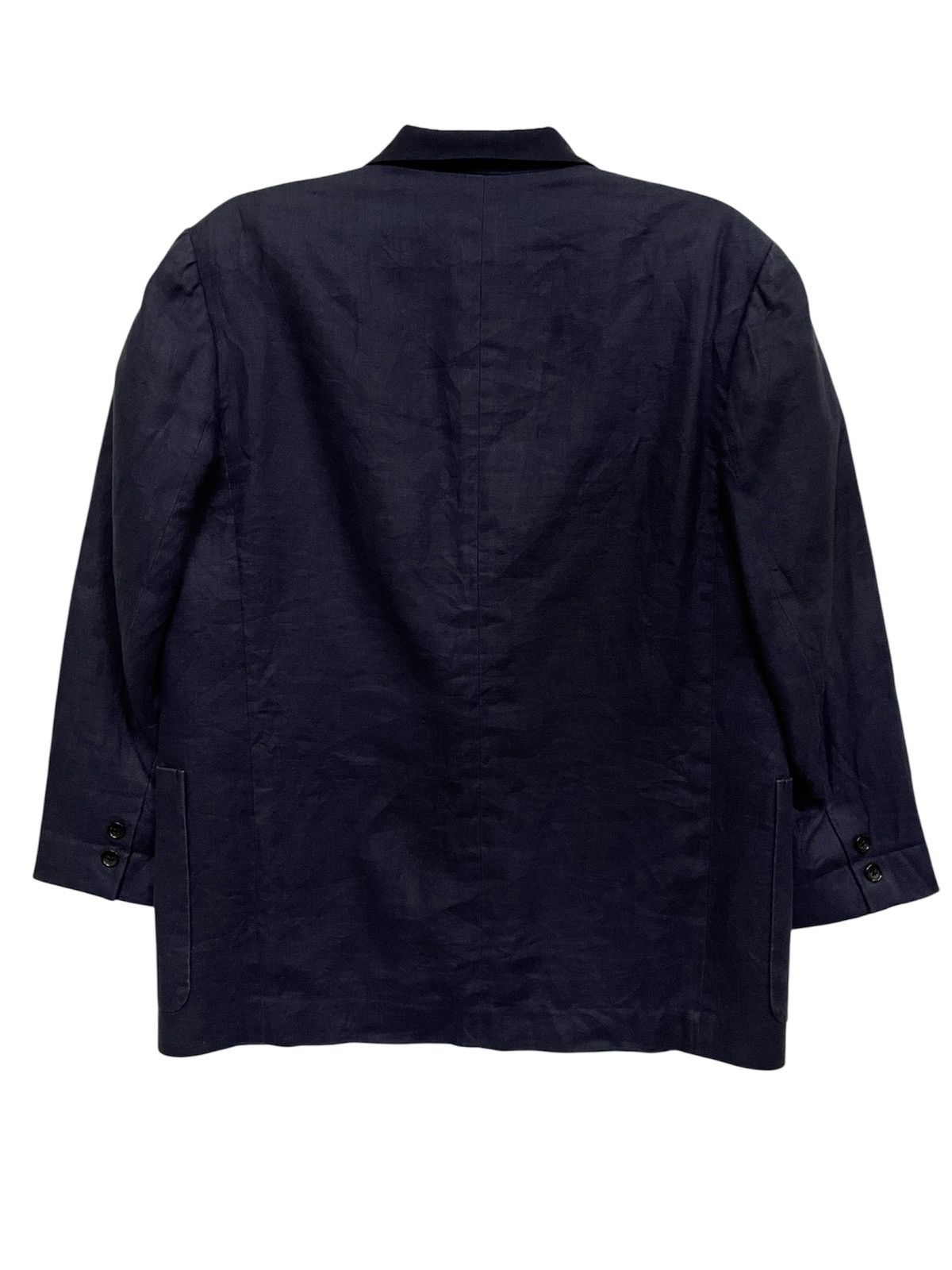 Comme des Garcons Vintage 80s COMME des GARÇONS Hemps Blazzer Size 44S - 5 Thumbnail