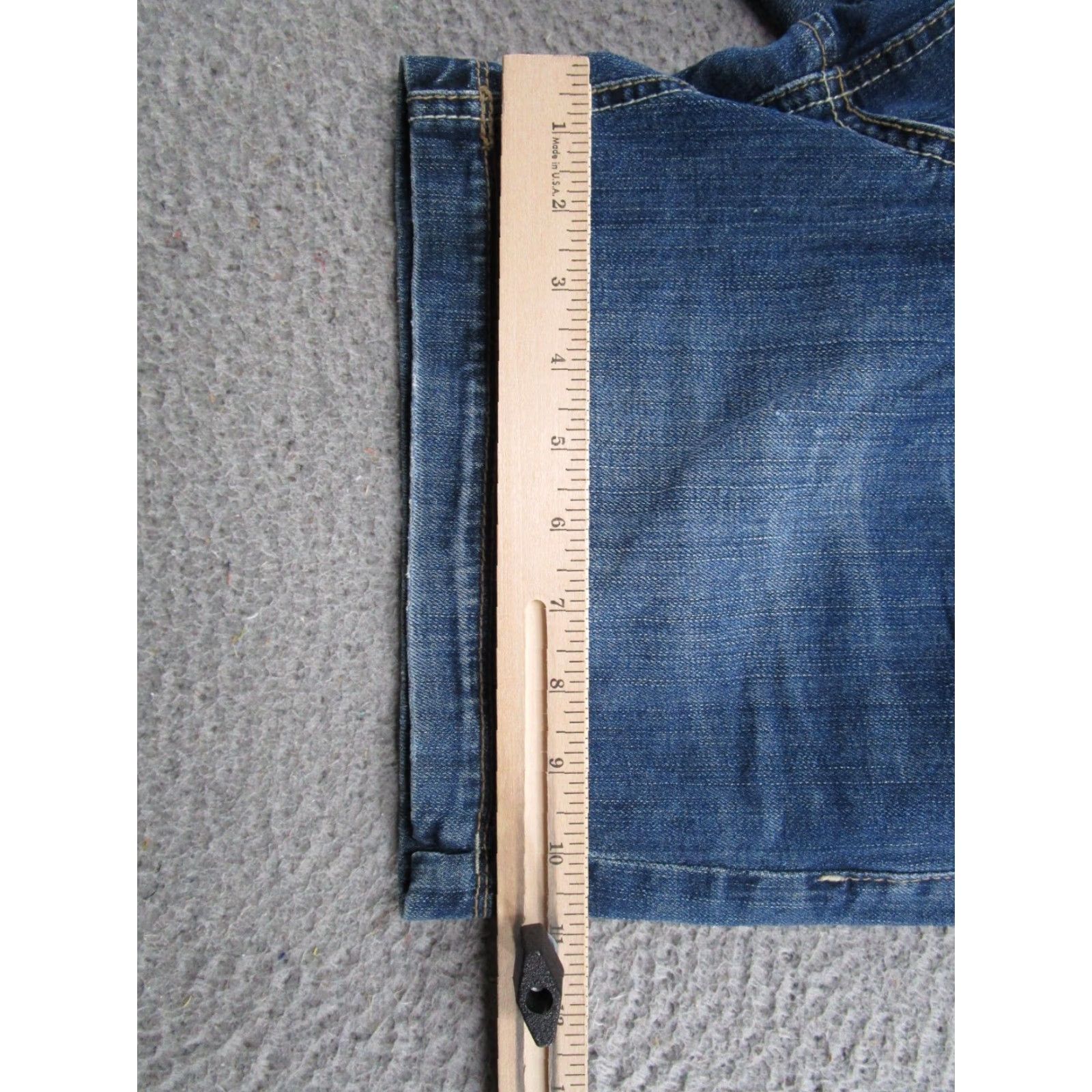 Vintage VINTAGE Maurices Jeans Shorts Women's Regular Waist 5-Pocket Denim Blue Size 12 Medium Summer Spring Boys Womens Size 34" / US 12 / IT 48 - 6 Thumbnail