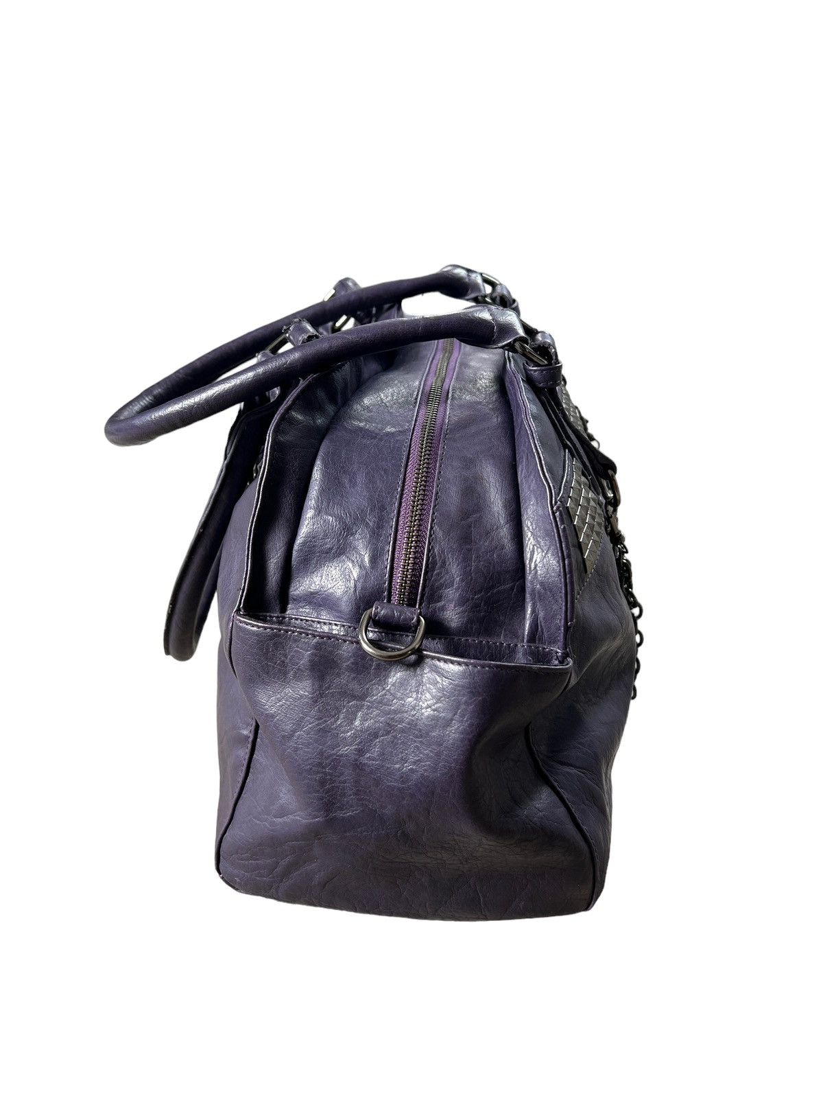 semanticdesign Semantic Design Studded Faux Leather Boston Bag Size ONE SIZE - 8 Thumbnail