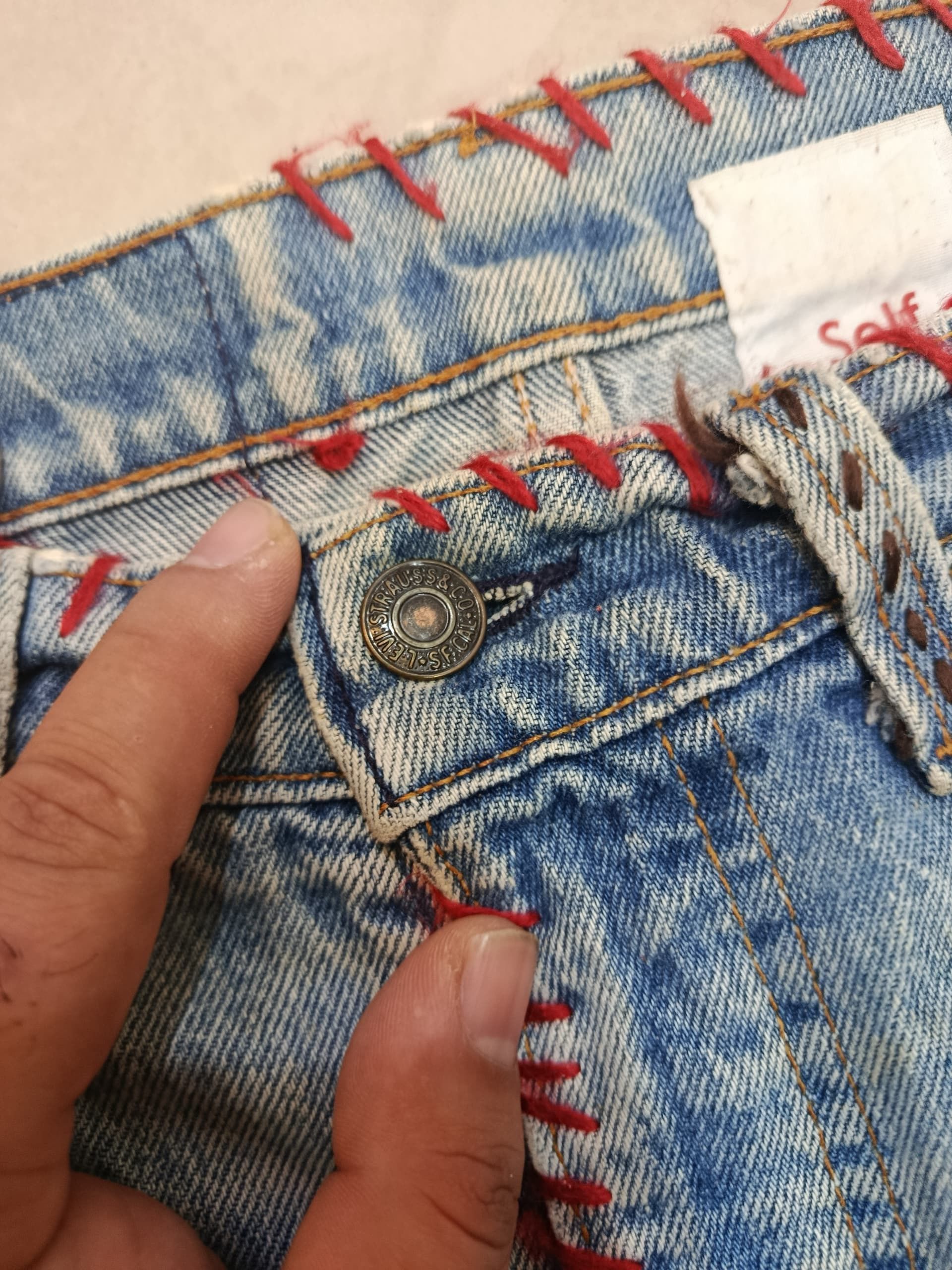 Levi's LEVIS #517 ORANGE TAB SINGLE ® DENIM Size US 30 / EU 46 - 5 Thumbnail