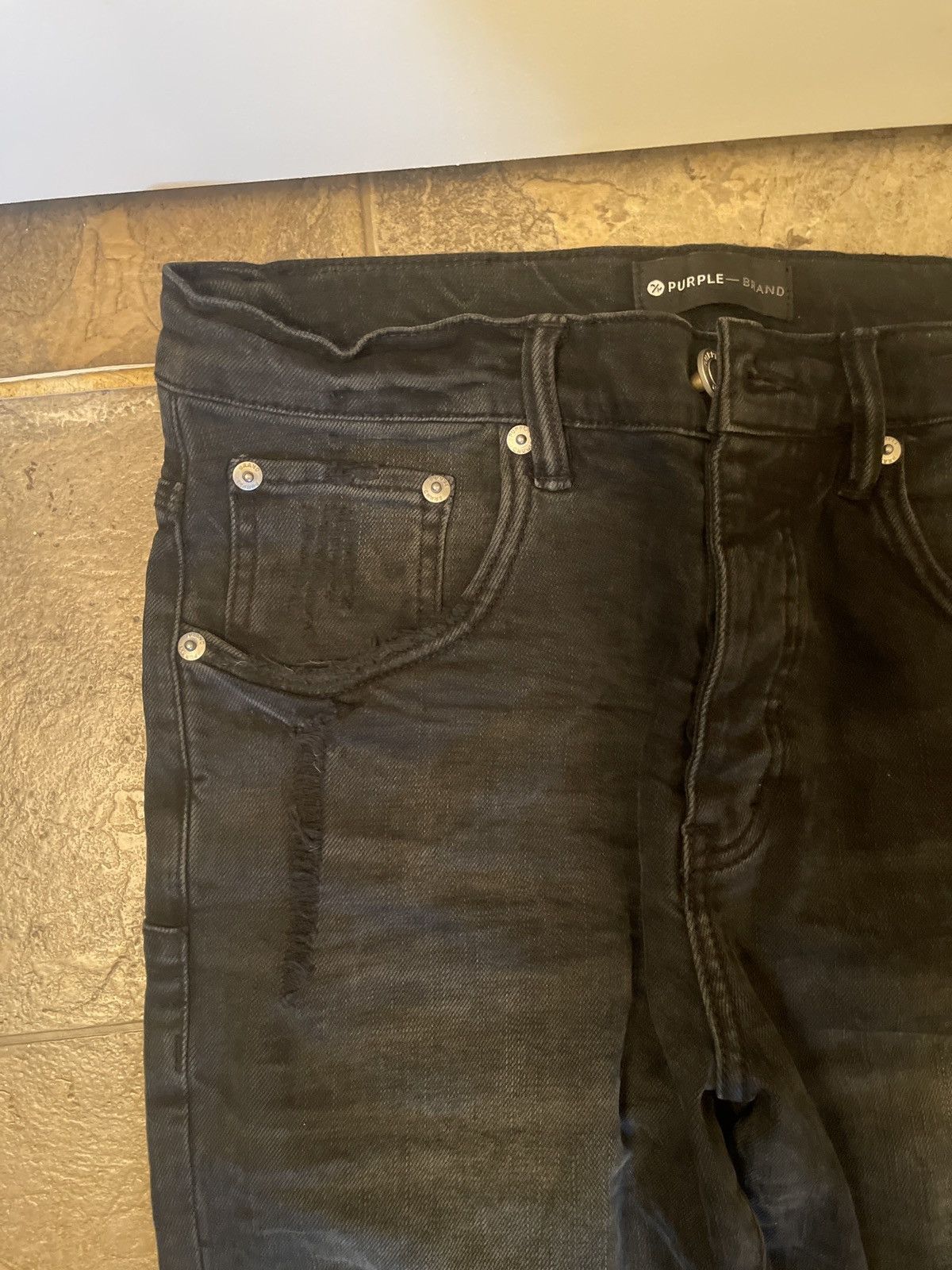 Purple Brand Purple Brand Black Wash jeans Size US 29 - 3 Thumbnail