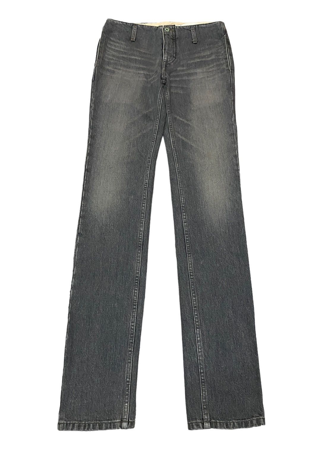 image of Archival Clothing x If Six Was Nine Design Brand Julius 7 Jeans Summer Spring 2004S in Denim/Grey (