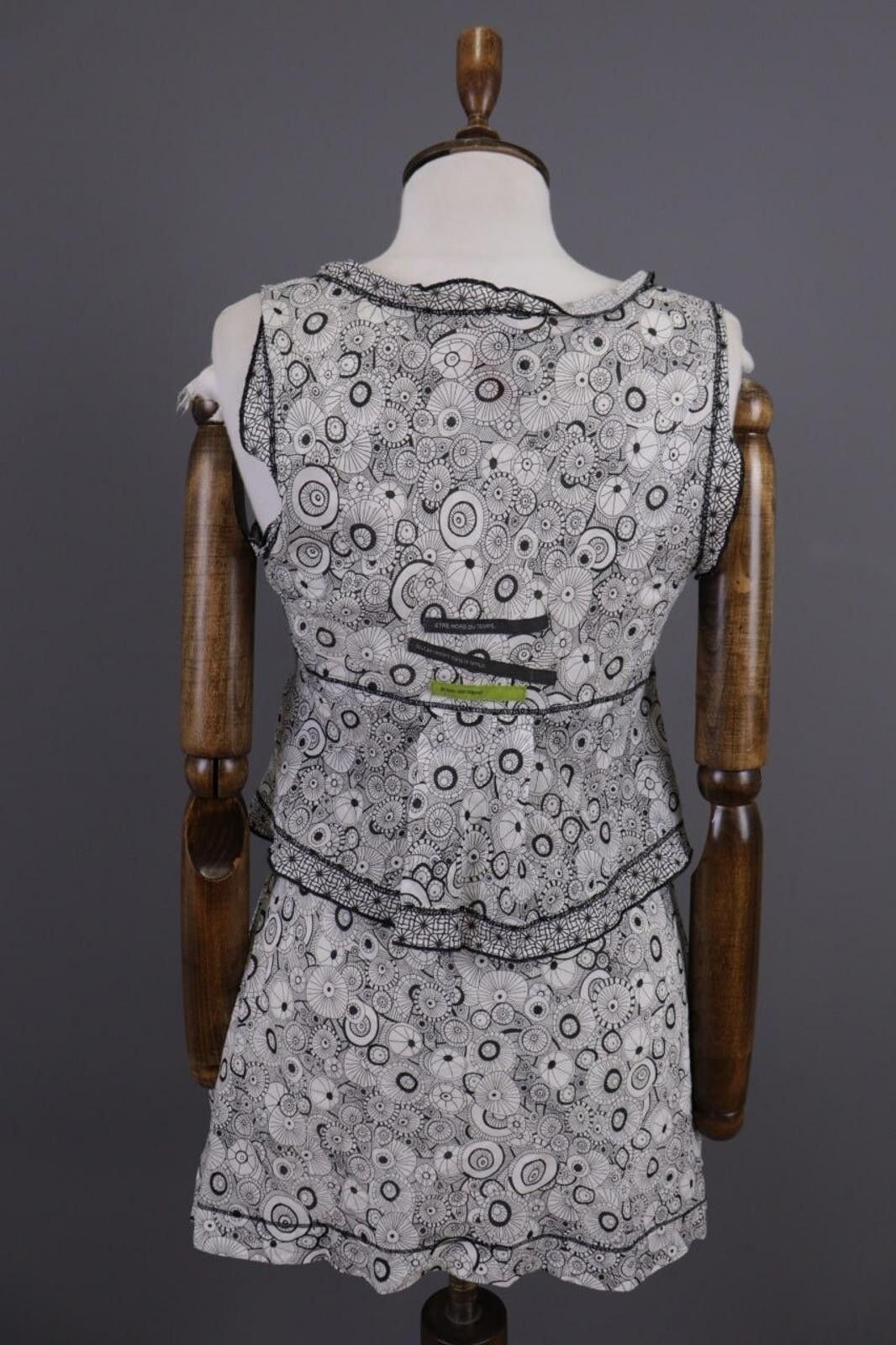 Designer Cop Copine Sirvate Summer A-Line Tank Tunic Dress Size 40 Size M / US 6-8 / IT 42-44 - 12 Thumbnail