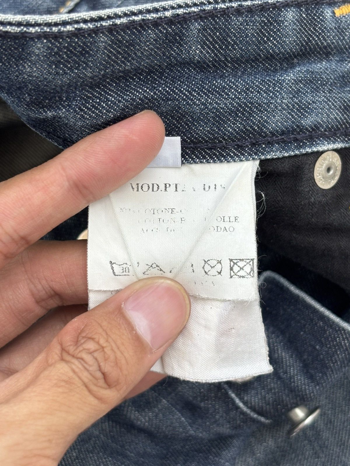 Raf Simons RAF Raw Indigo Denim Jeans Size US 29 - 11 Thumbnail