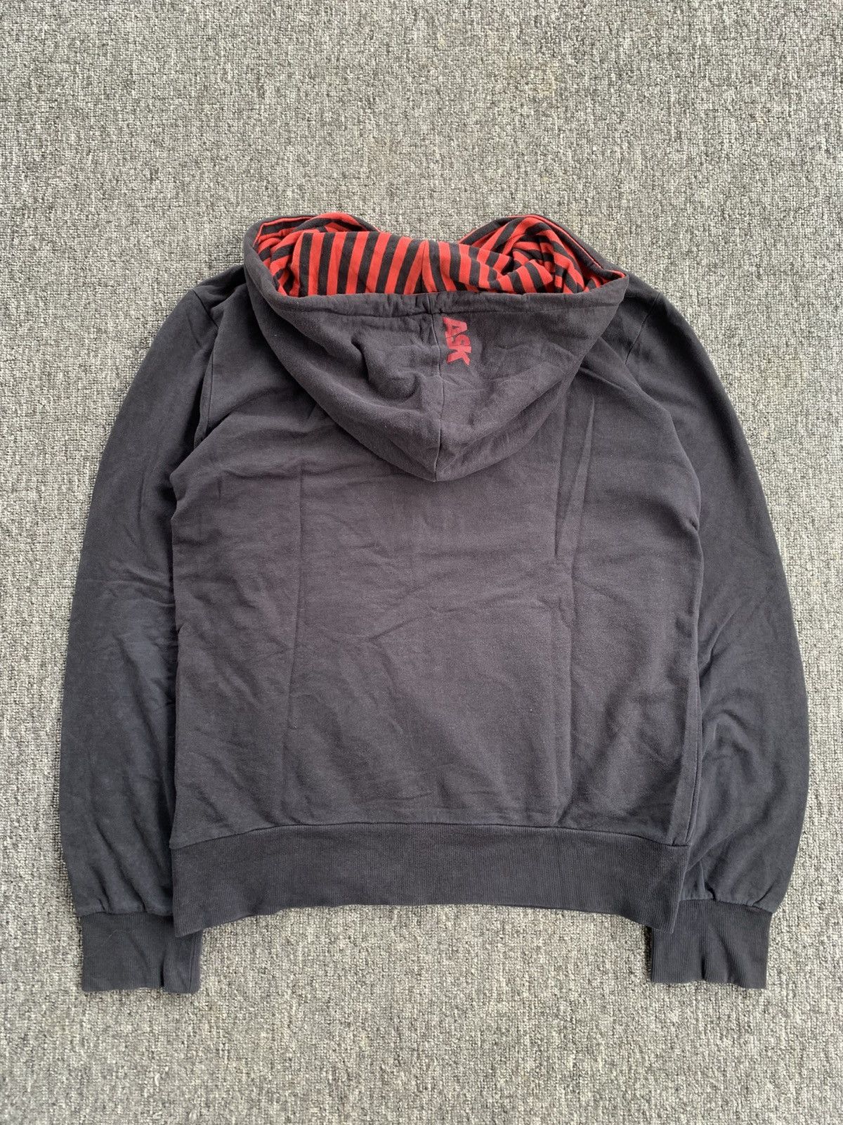 Japanese Brand Ask Enquired England Archieve Vintage Black Hoodie Size US M / EU 48-50 / 2 - 8 Thumbnail