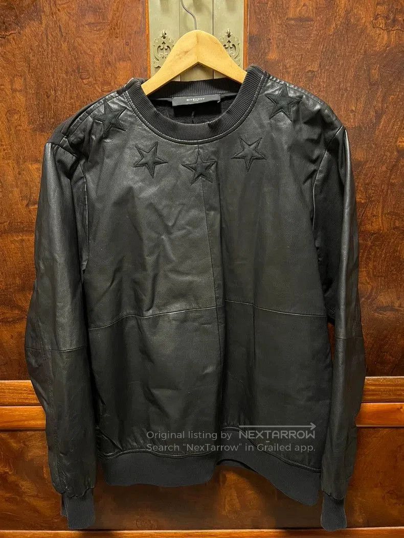 Givenchy Givenchy Lambskin Star Patch Sweatshirt . Size US L / EU 52-54 / 3 - 1 Thumbnail