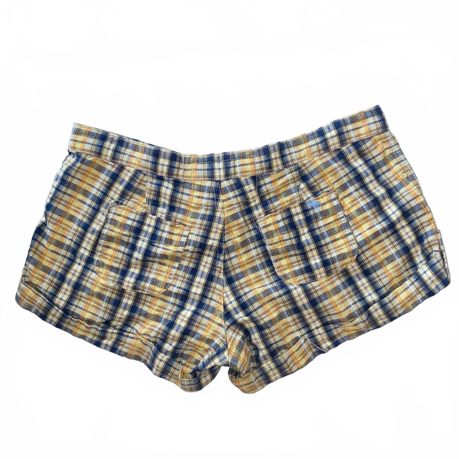 Abercrombie & Fitch Y2k Abercrombie Lowrise plaid shorts 2 Size 26" / US 2 / IT 38 - 3 Thumbnail
