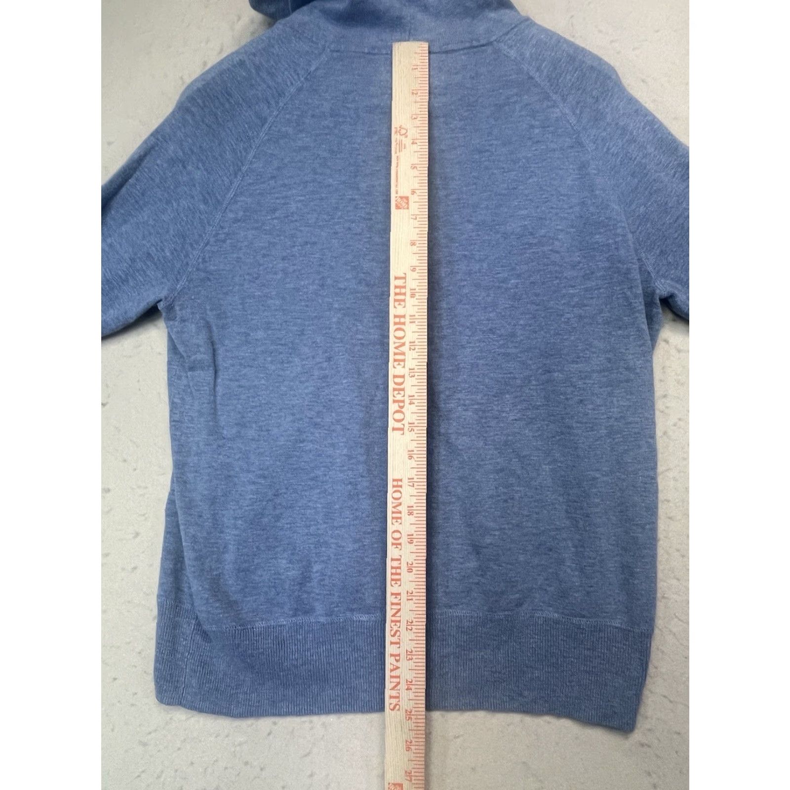 J.Crew J.CREW Hoodie Men Medium Pullover Gray Blue Pockets Casual Comfort Size M / US 6-8 / IT 42-44 - 4 Thumbnail